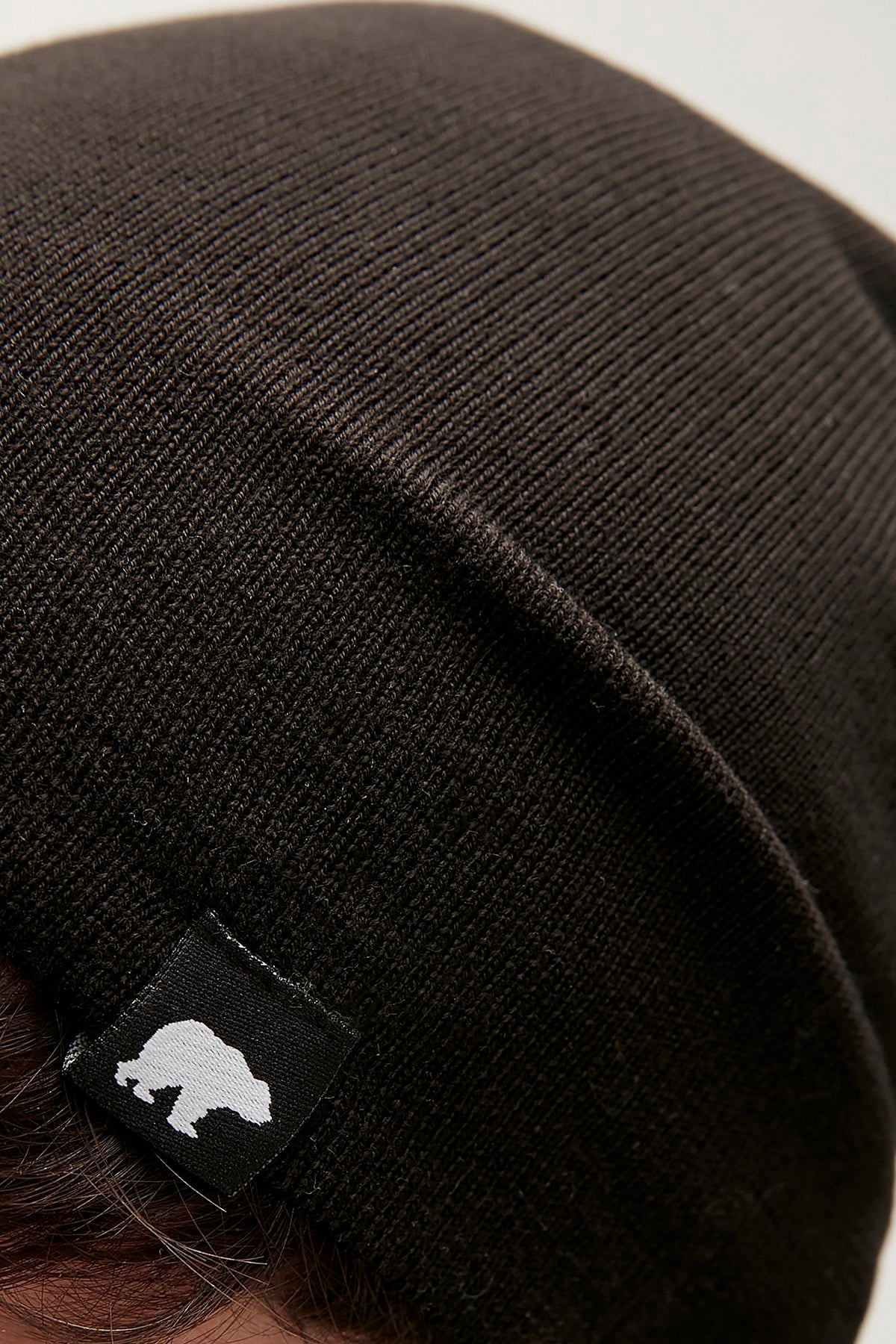 Simple II Black Beanie