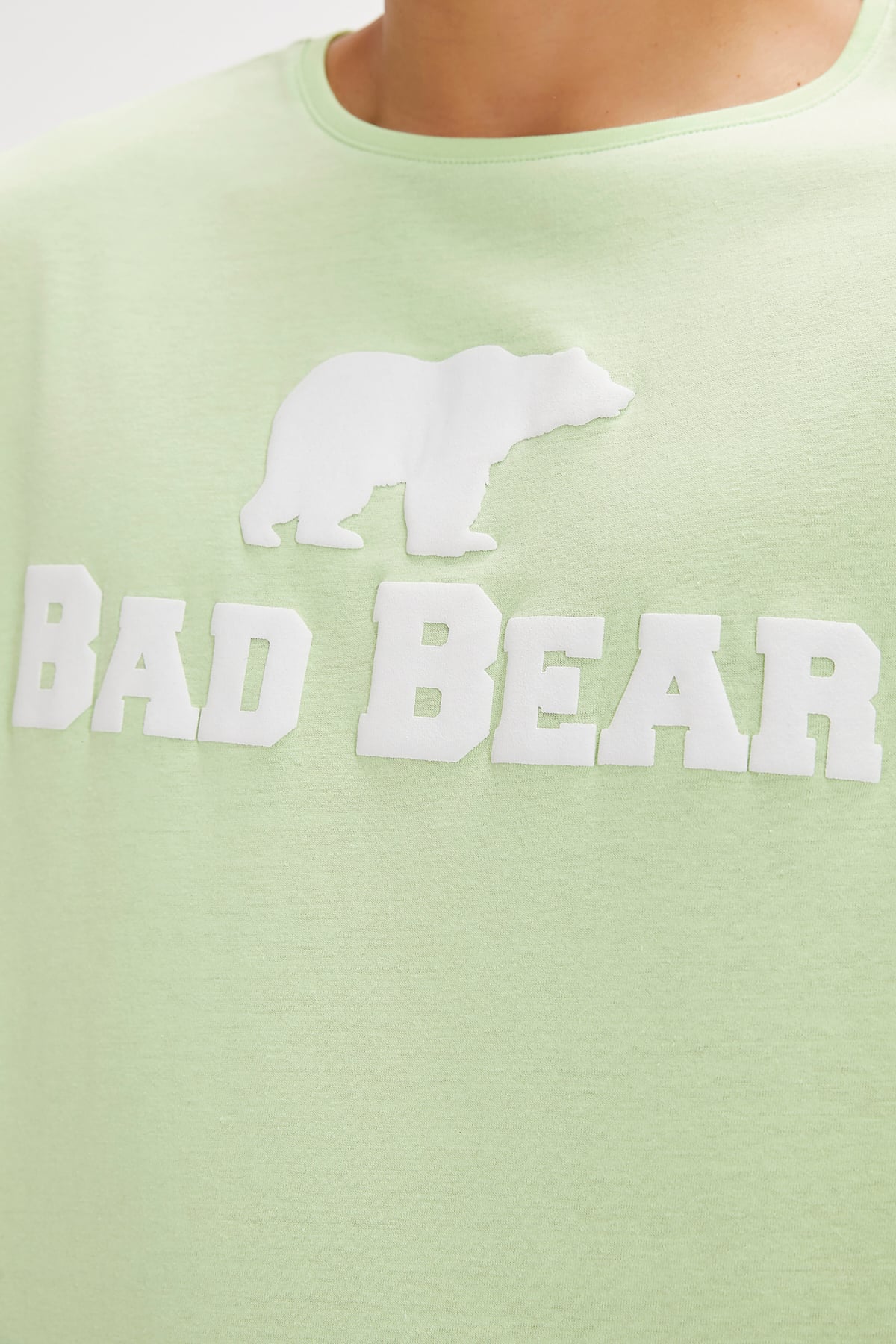 Bad Bear Green Fig Mens T-Shirt