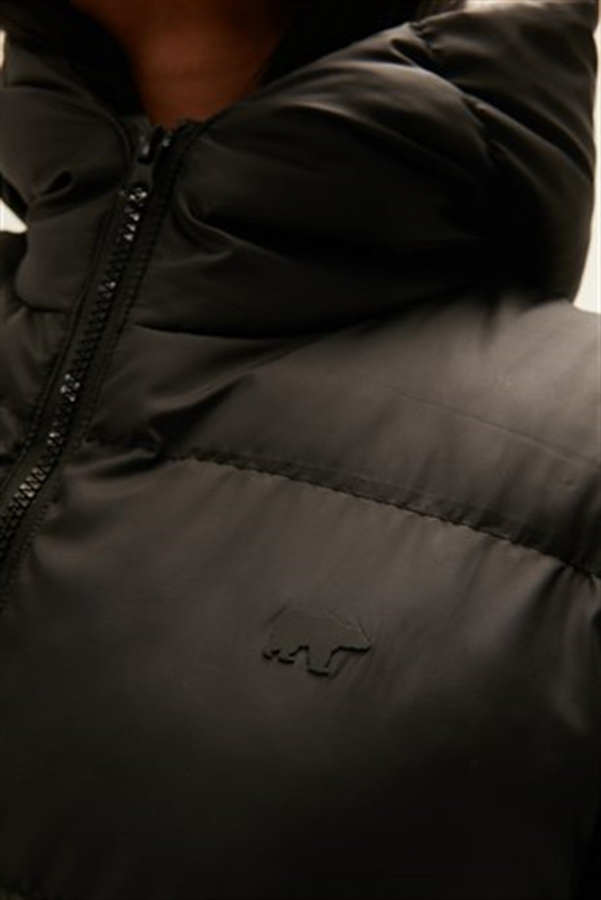 Wayfarer Vest Siyah Kadın Puffer Yelek