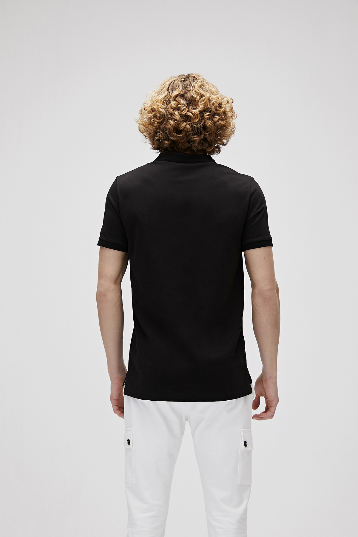 Pure Polo Black Mens Shirt