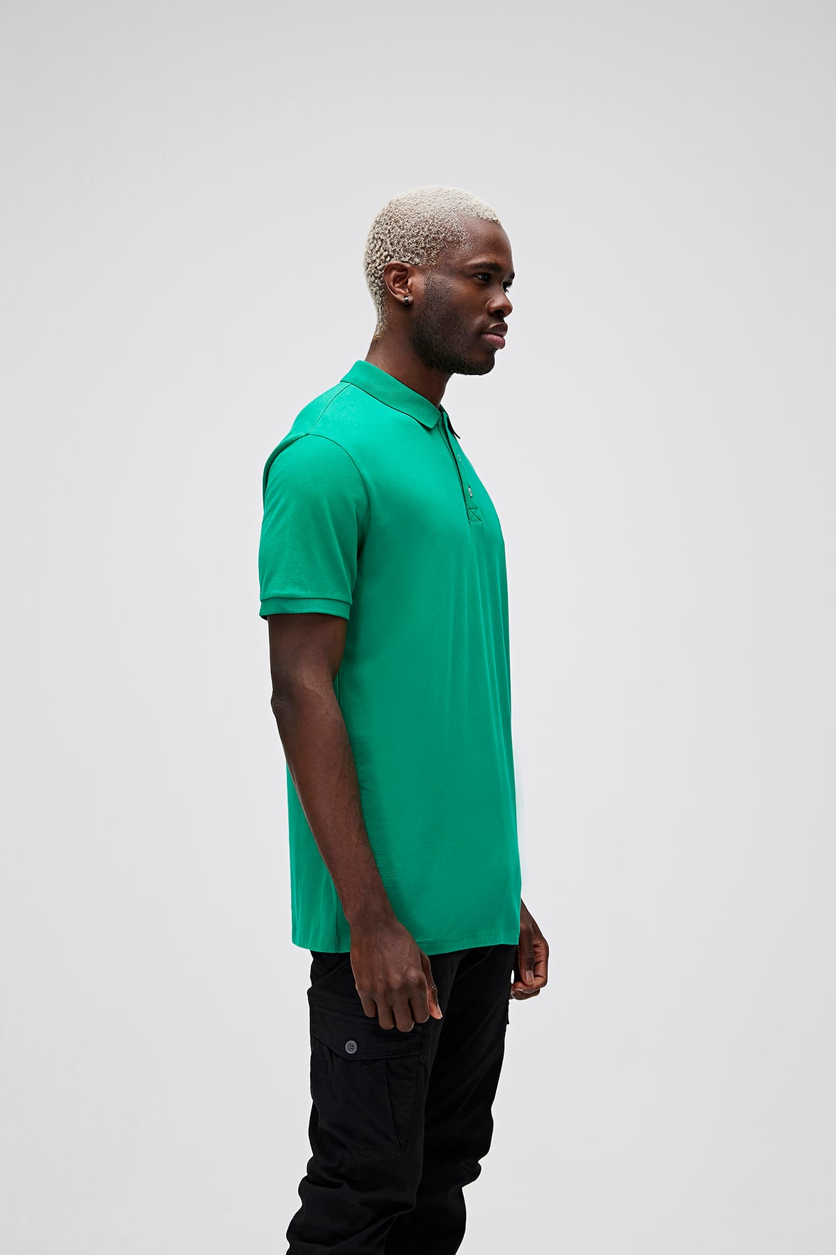 Stark Polo Green Mens Shirt