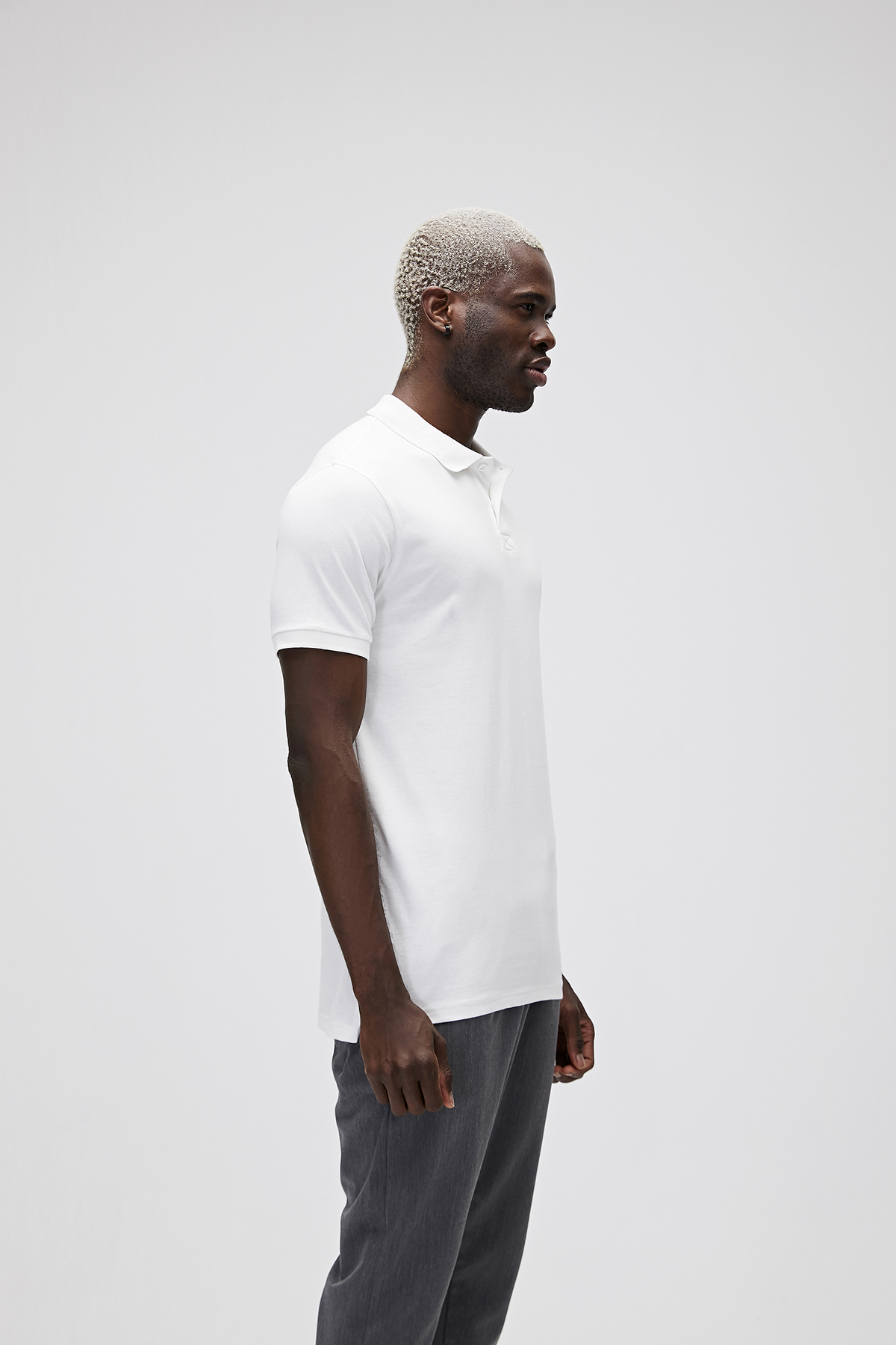 Pure Polo Off-White Mens Shirt