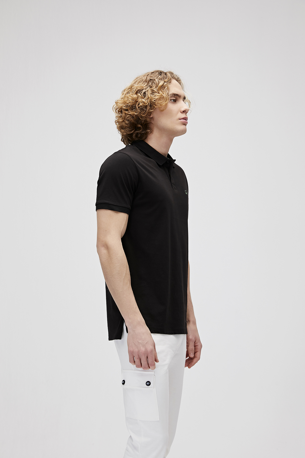 Pure Polo Black Mens Shirt
