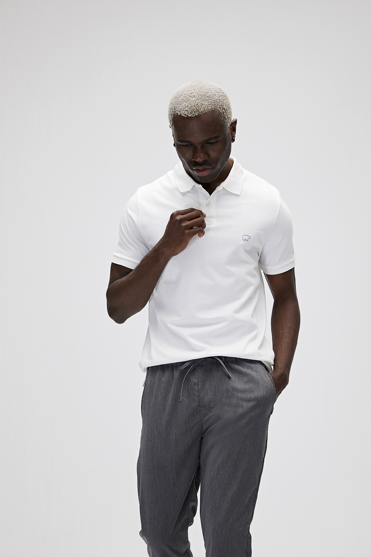 Pure Polo Off-White Mens Shirt