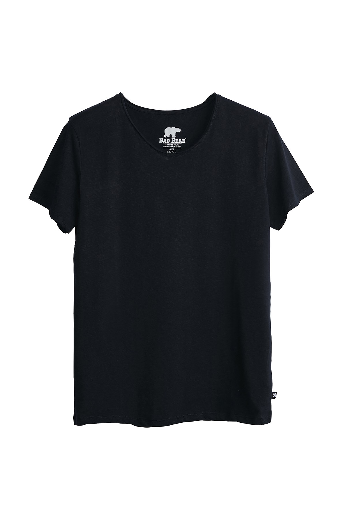 Bad Bear O-Neck T-Shirt Lacivert Basic Erkek Tişört 