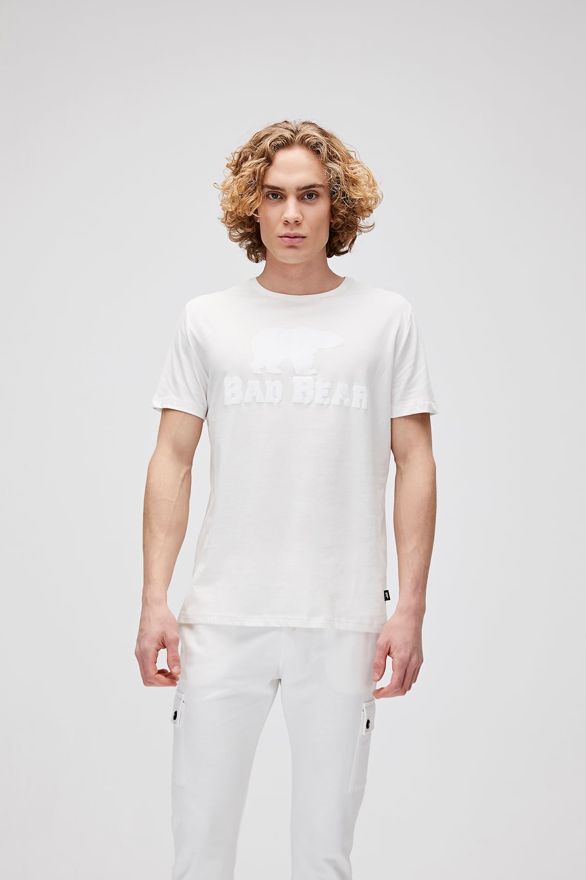 Bear Tee Snow White Mens T-Shirt