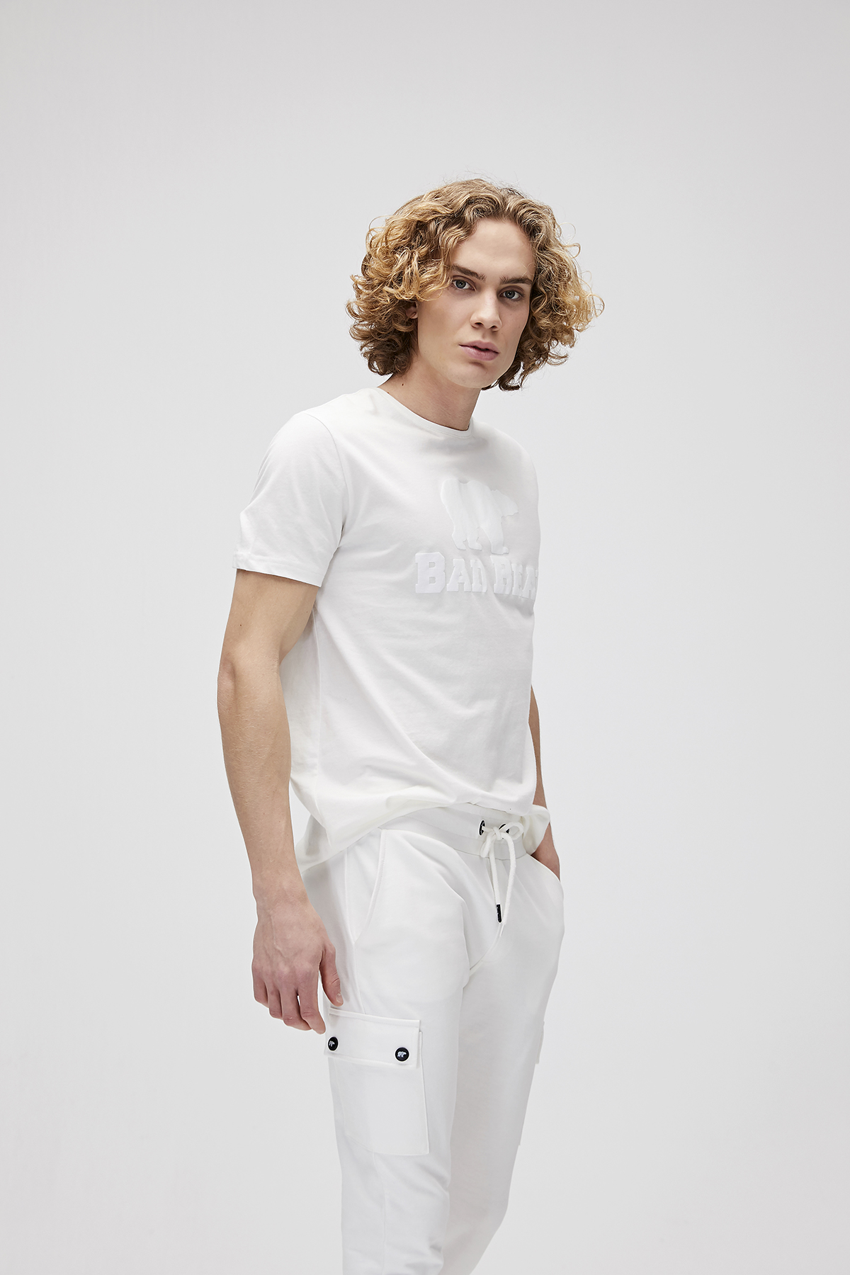 Bear Tee Snow White Mens T-Shirt