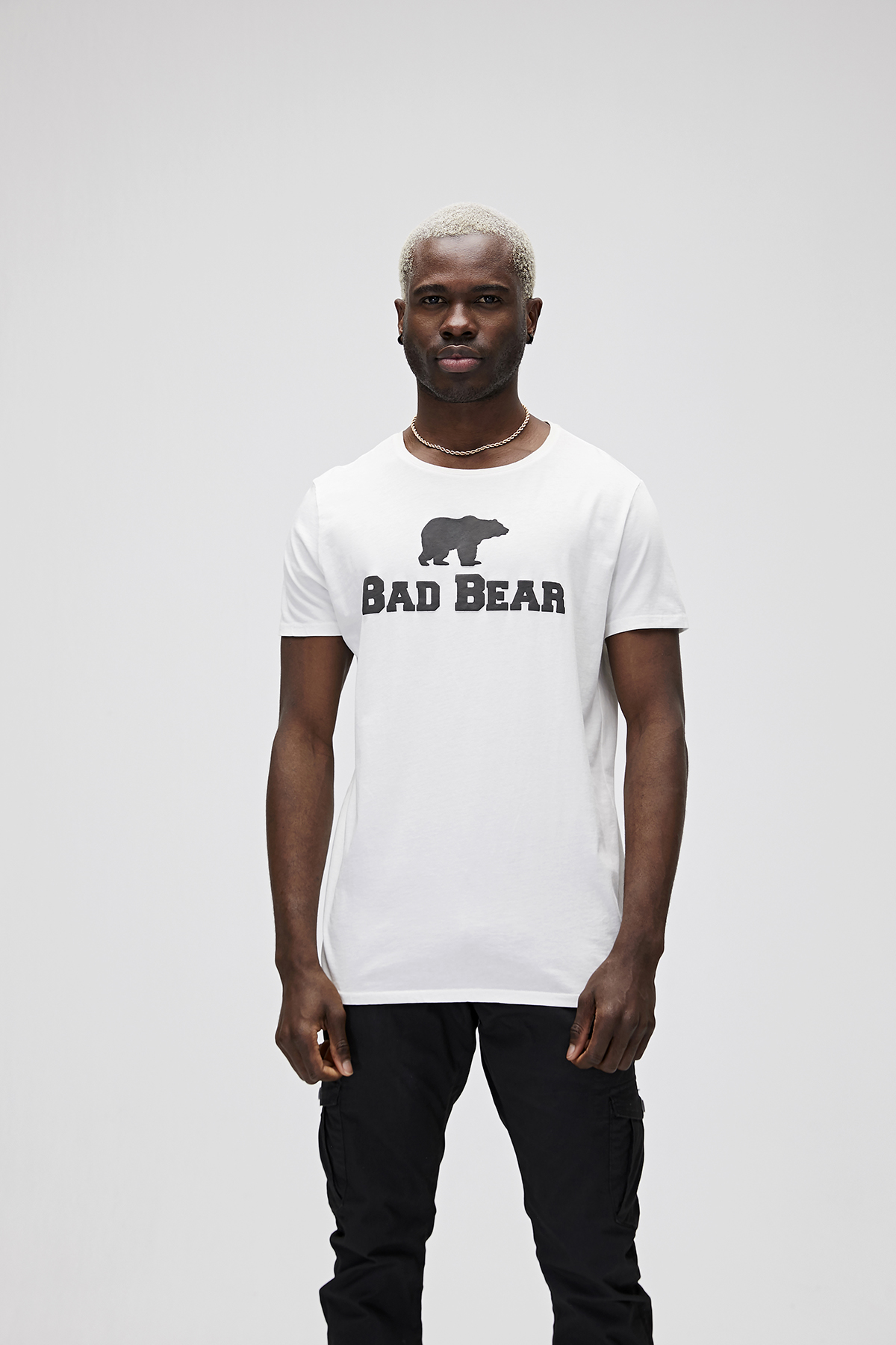 Bear Tee Off-White Mens T-Shirt