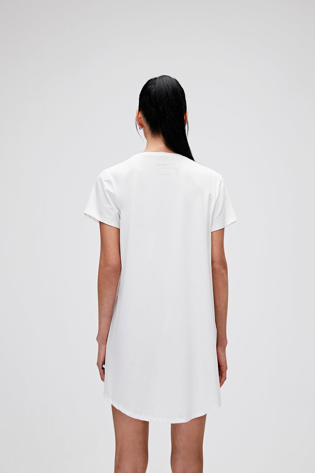 Candice Dress Off-White Beyaz Kadın Elbise T-Shirt