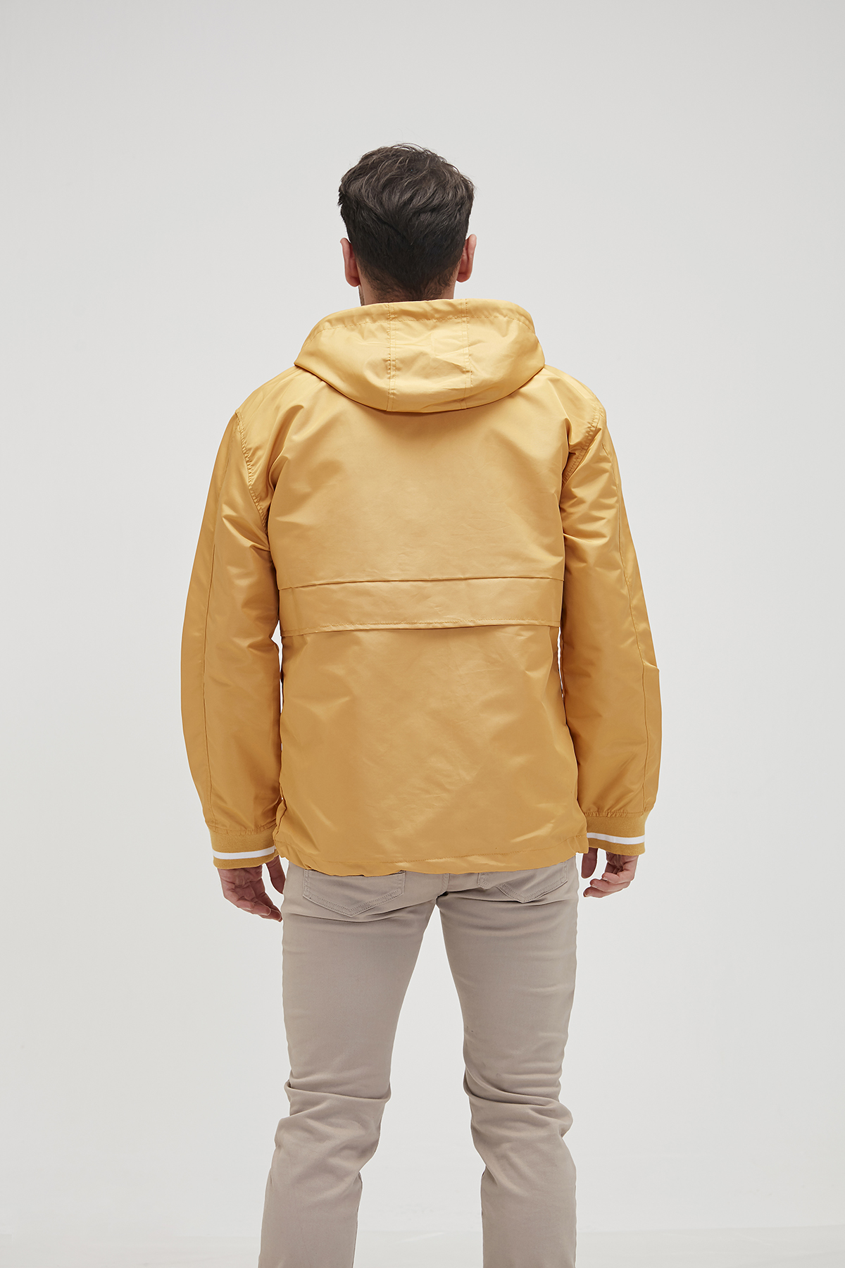 Hurricane Mustard Mens Windbreaker