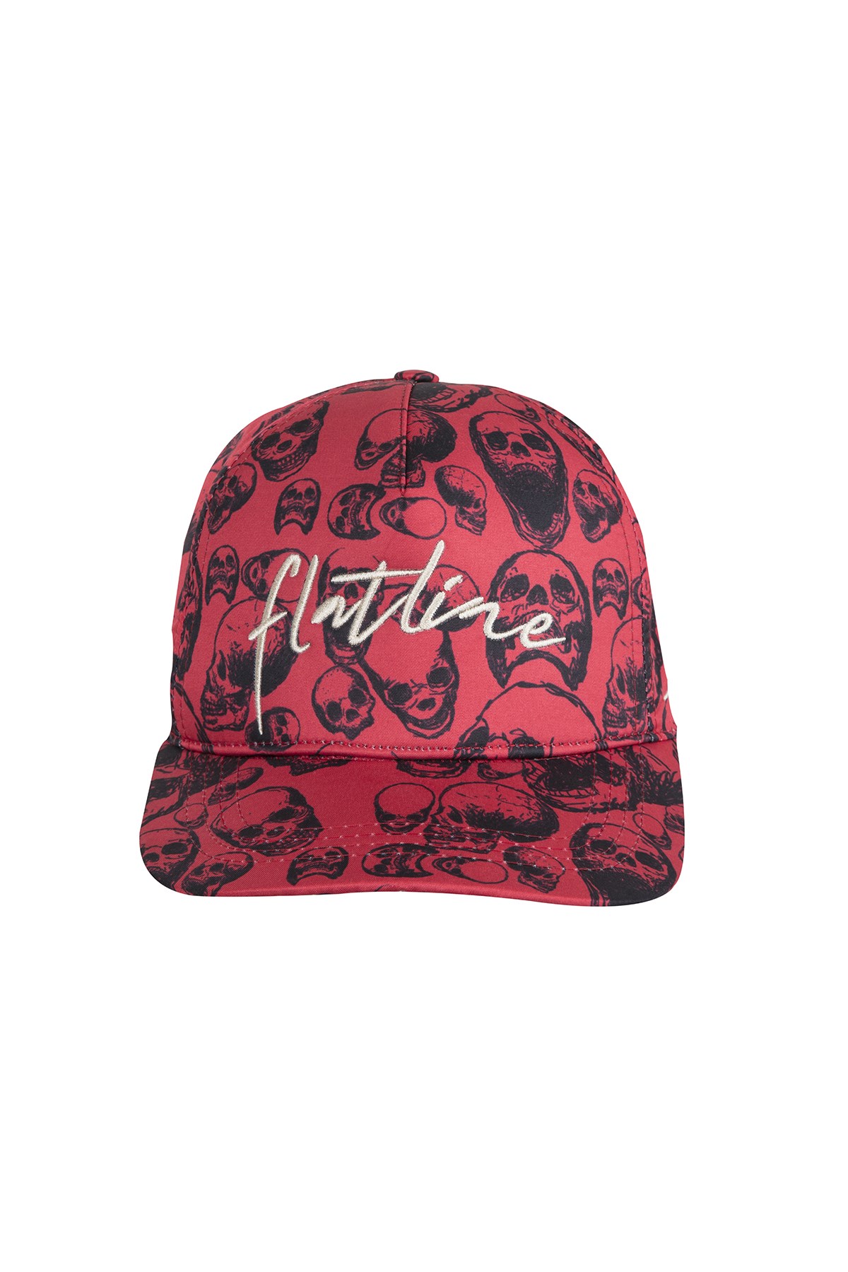 Flatline Cap Maroon