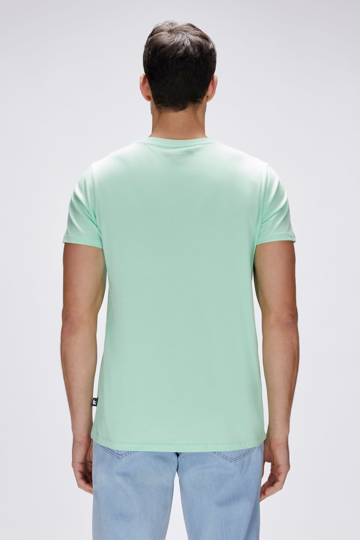Bain Green Fig Mens Printed T-Shirt
