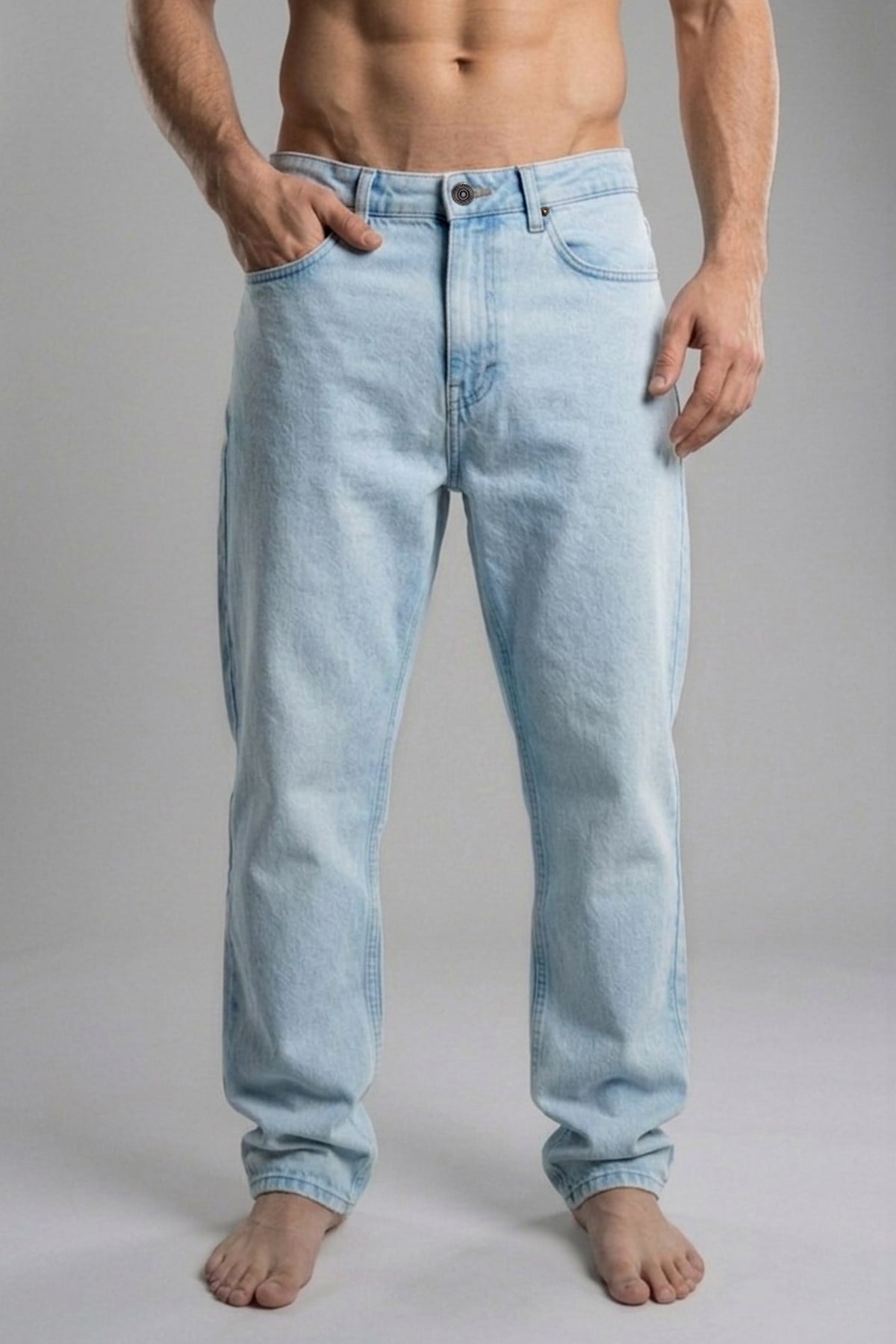 Morrıs Jeans Kış Mavisi Erkek Denim Pantolon