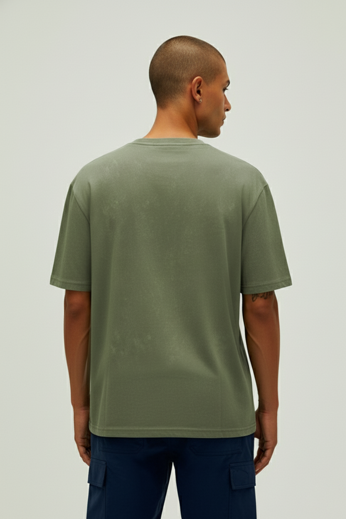Garment Soluk Yeşil Basic Erkek Tişört