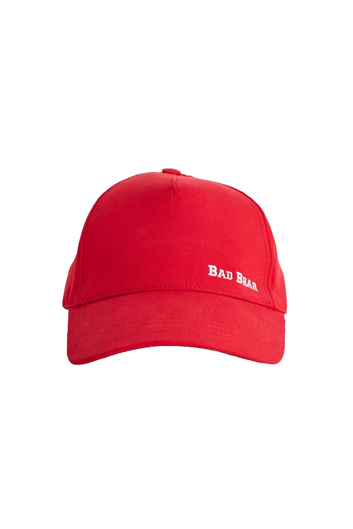 BEAR BOY CAP CRIMSONRED