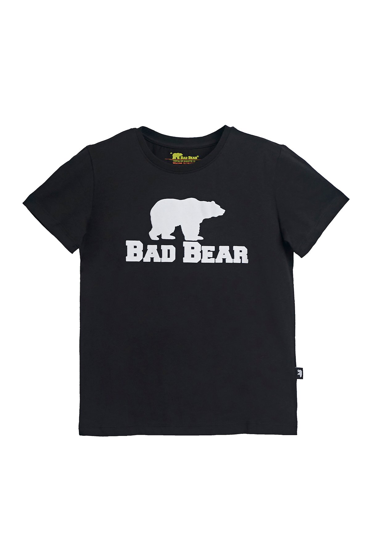 Bear Tee Kids Siyah T-Shirt Çocuk Tişört