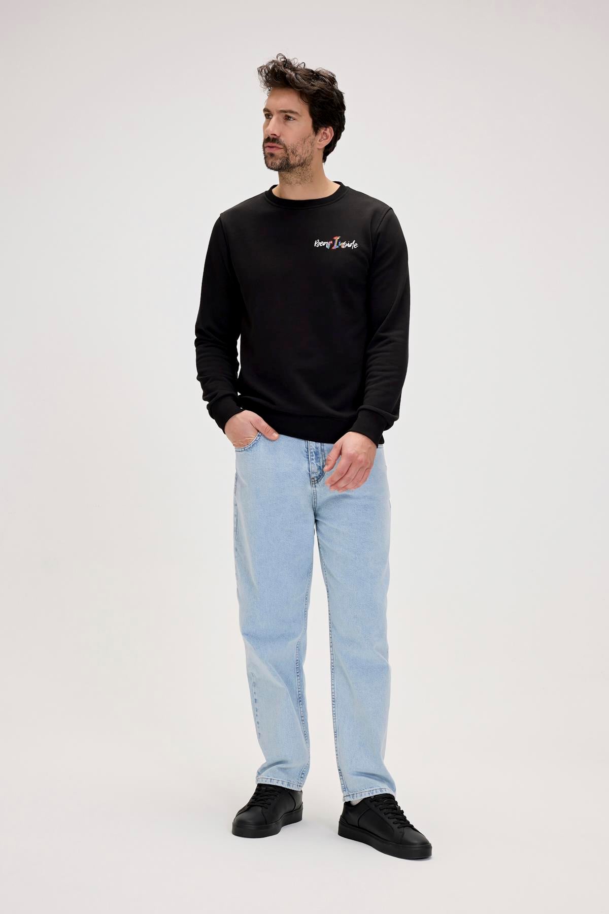 Becao Jeans Buz Mavi Erkek Denim Pantolon