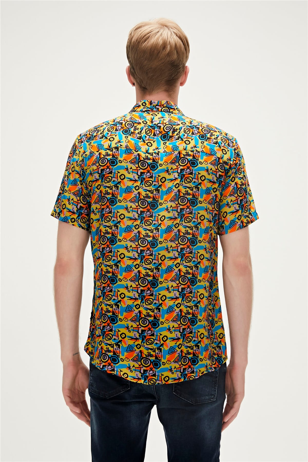 Biface Cider Mens Short Sleeve Shirt