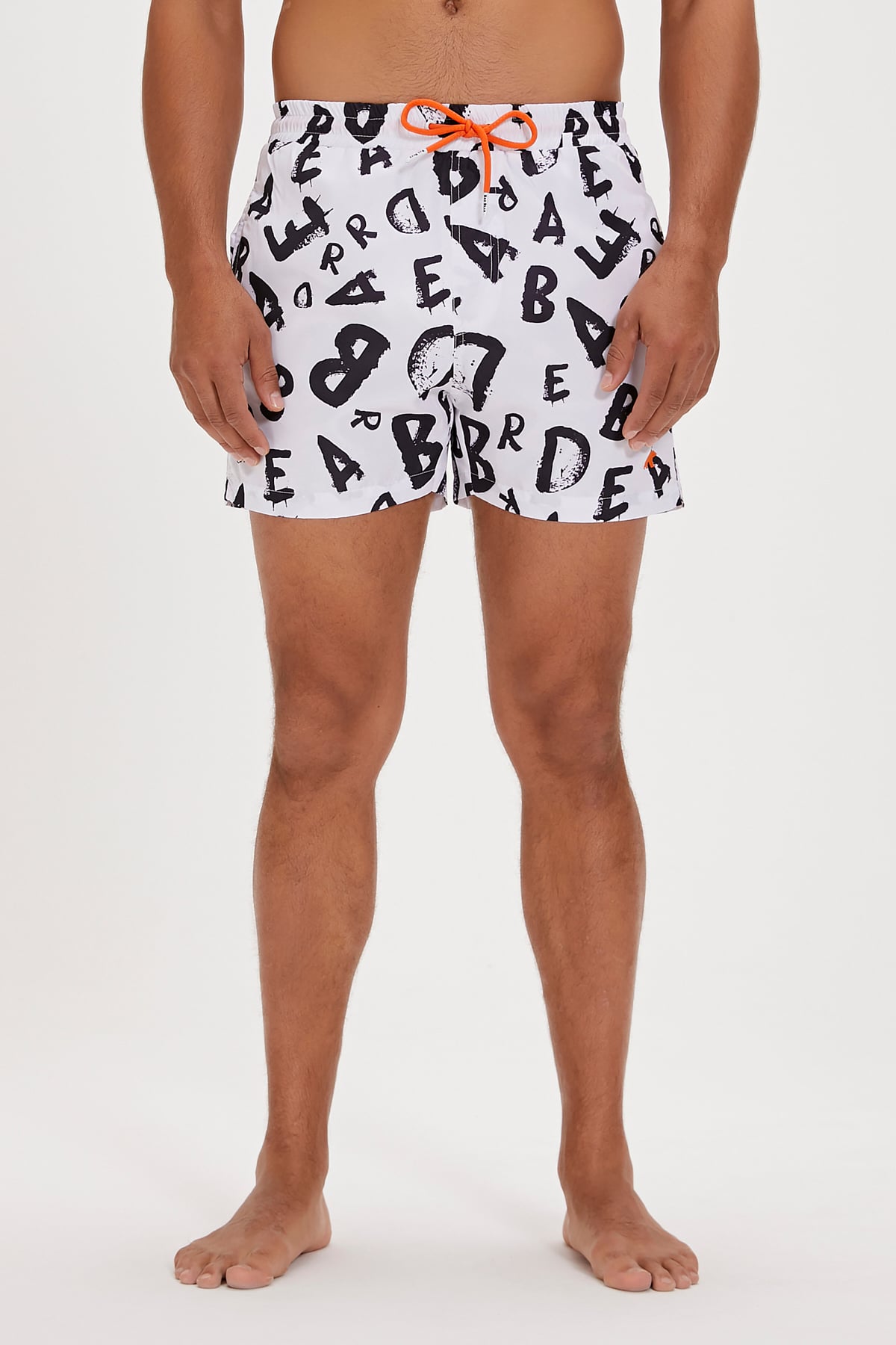 Bling Off-White Mens Swimwear
