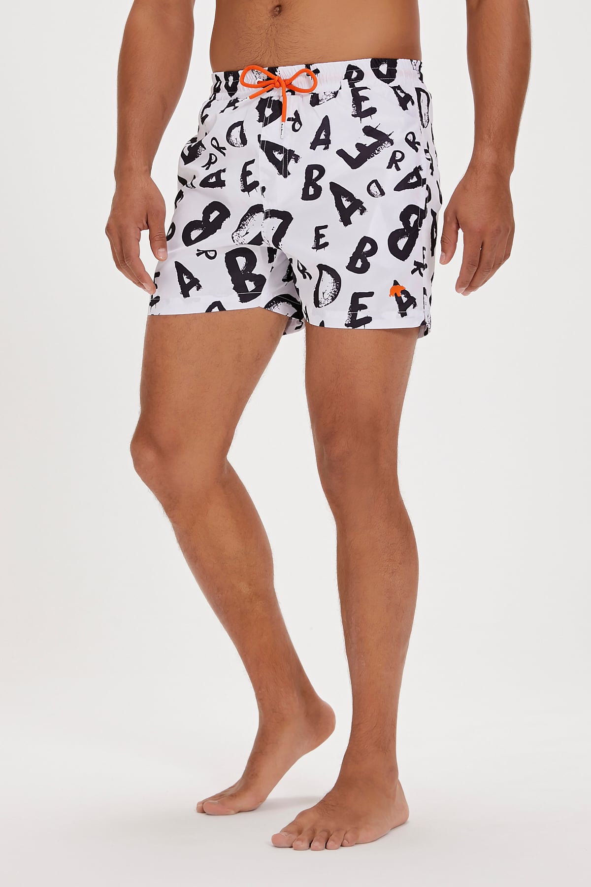 Bling Off-White Mens Swimwear