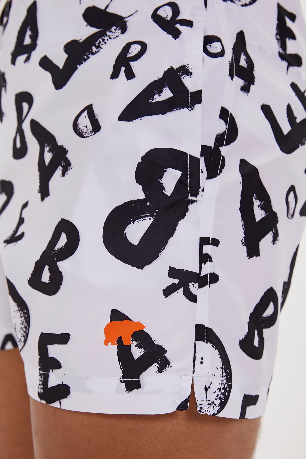 Bling Off-White Mens Swimwear