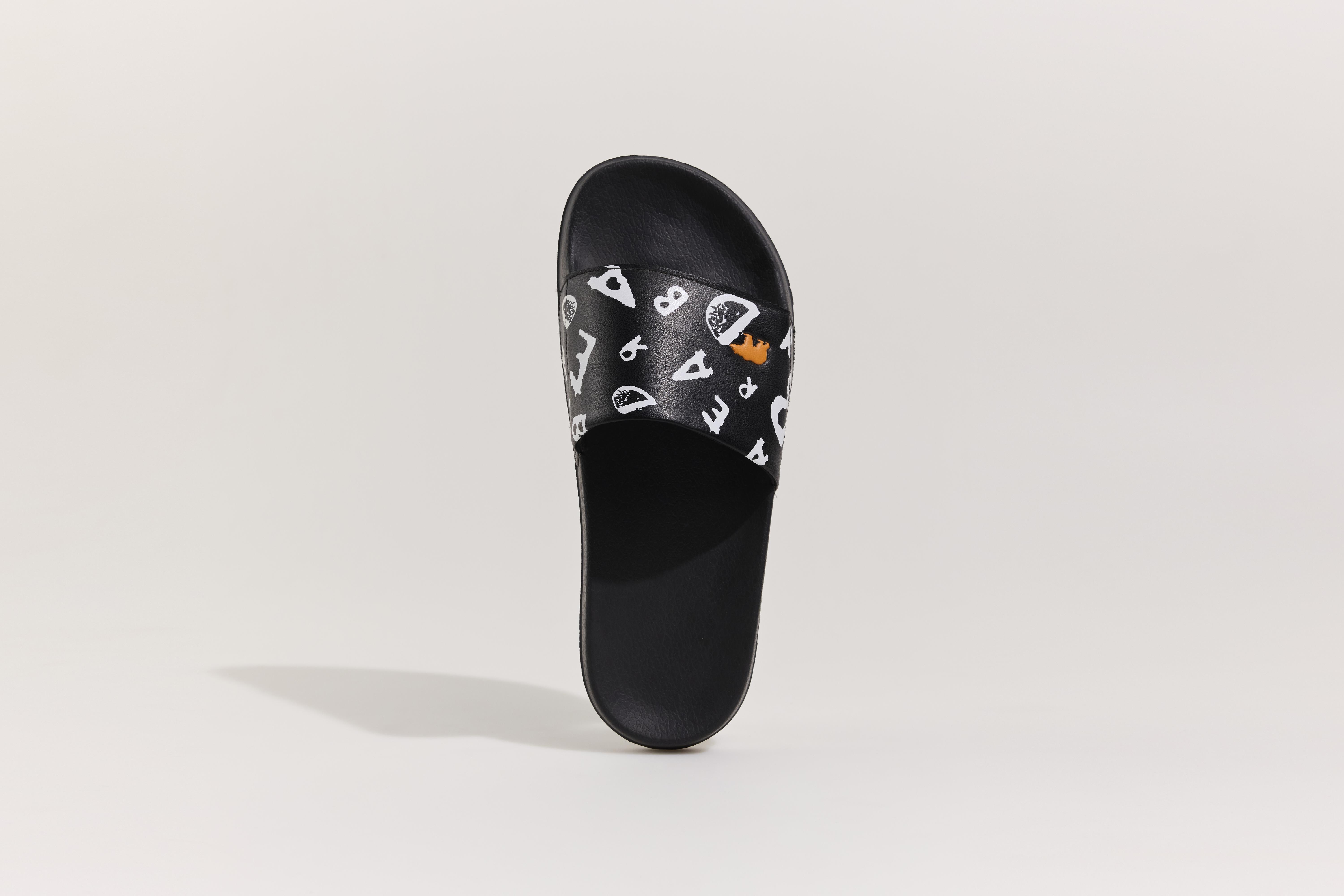 Bling Siyah Erkek Terlik