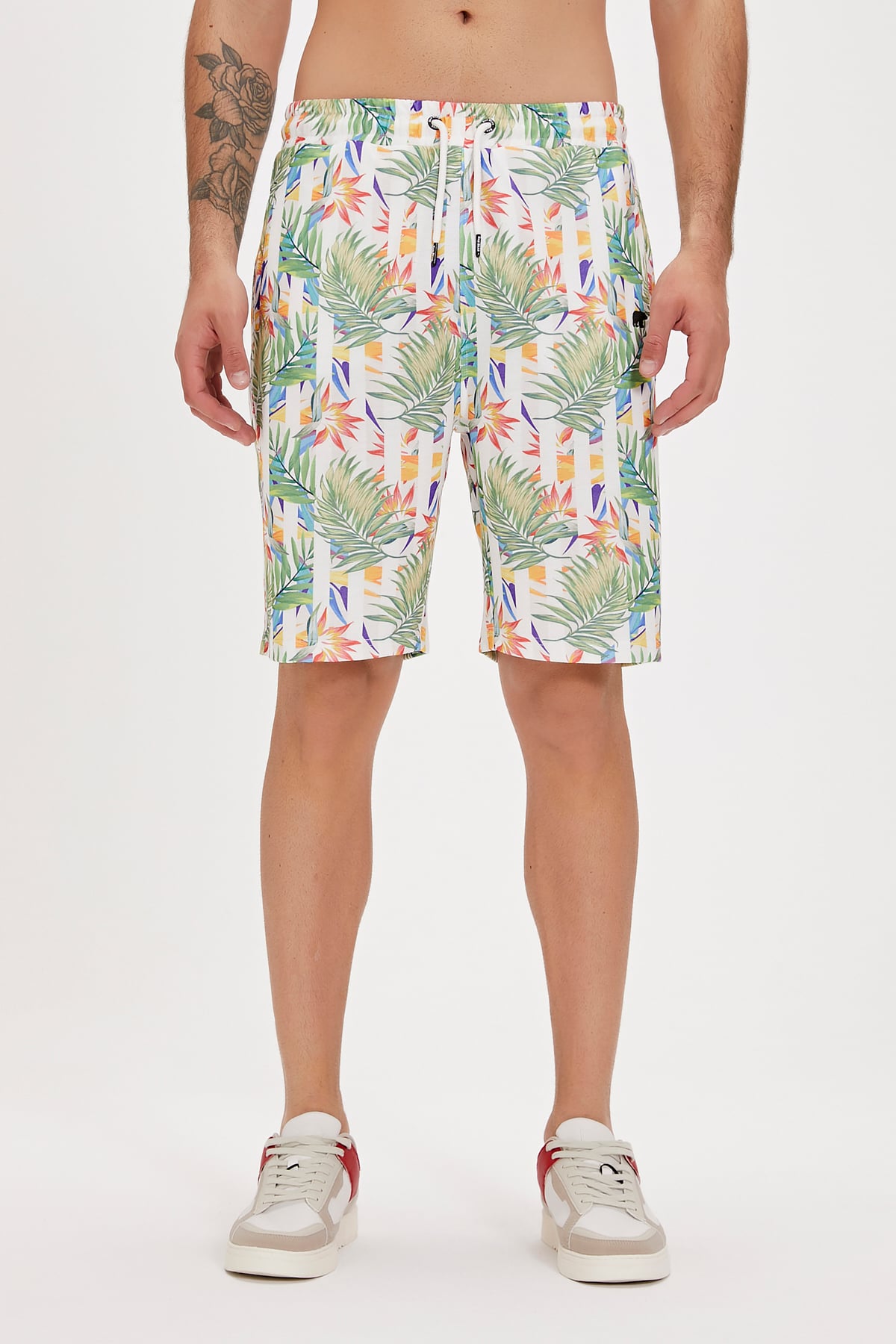 Bloom Off-White Mens Shorts