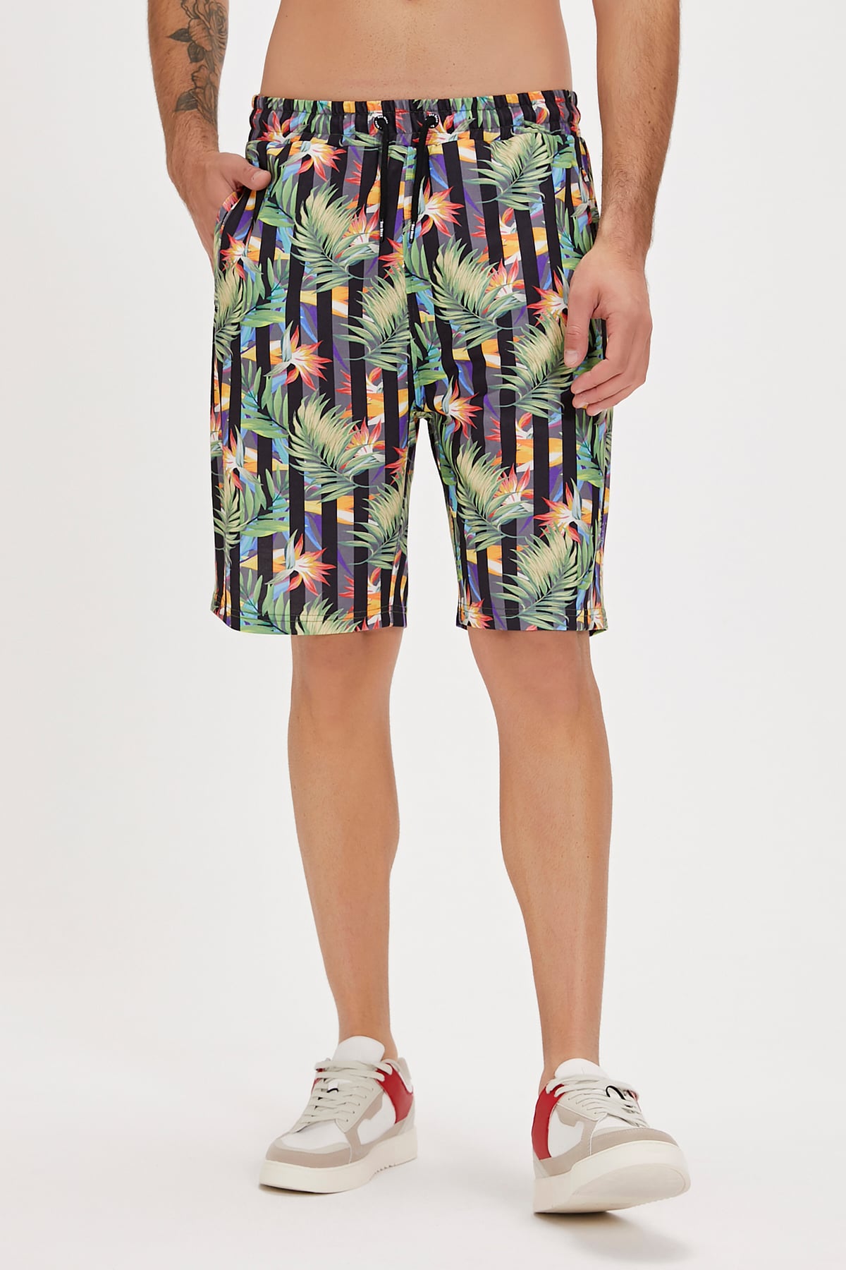 Bloom Night Mens Shorts