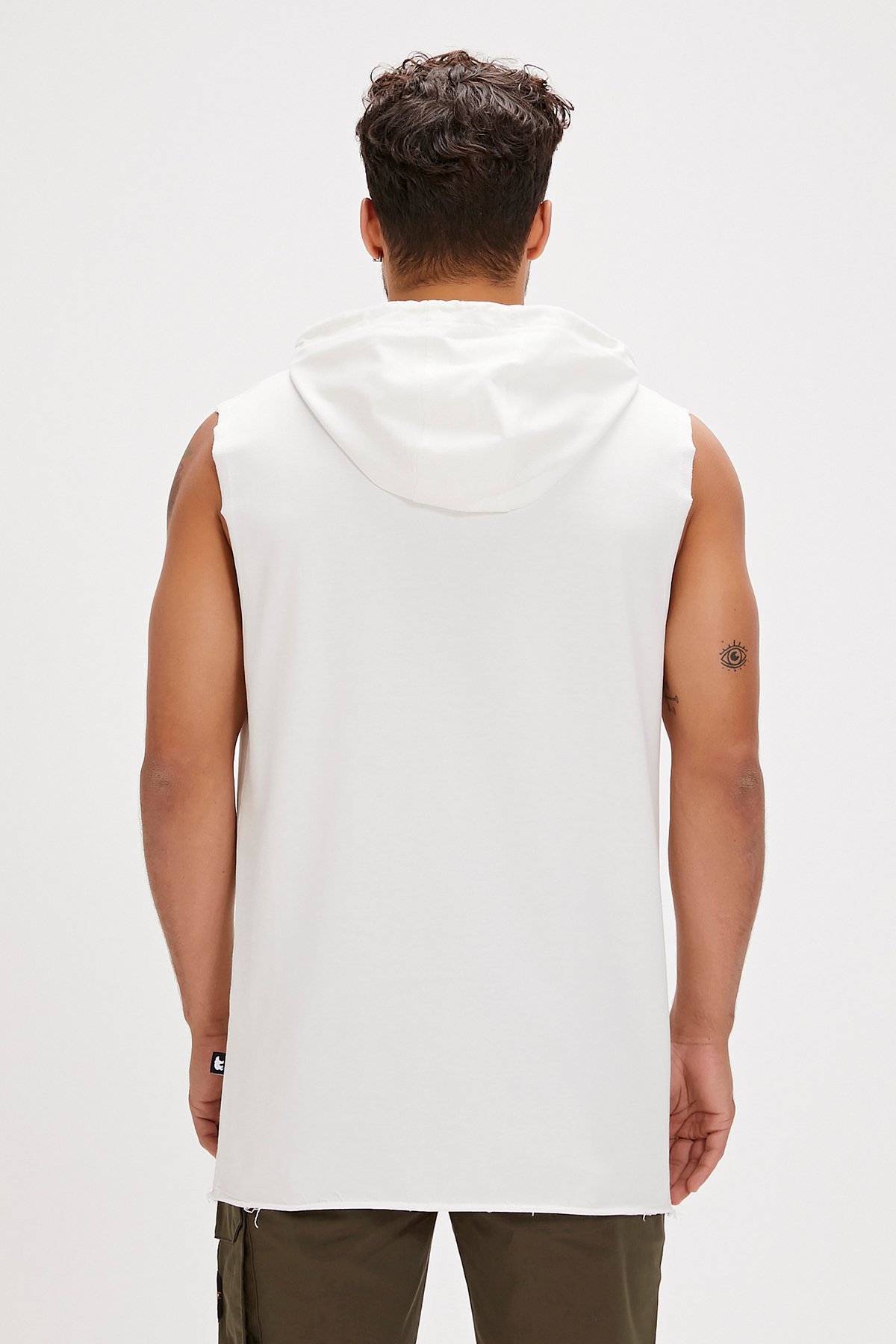 Bolt Off-White Mens Hoodie Sweatshirt