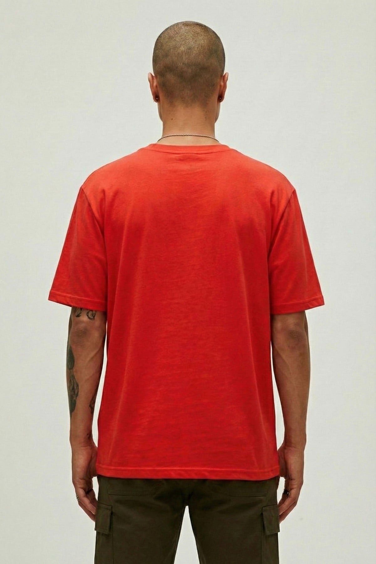 ROUTINE BASIC T-SHIRT BASIC T-SHIRT KIRMIZI  MAN T-SHIRT ROUTINE BASIC T-SHIRTROUTINE BASIC T-SHIRT