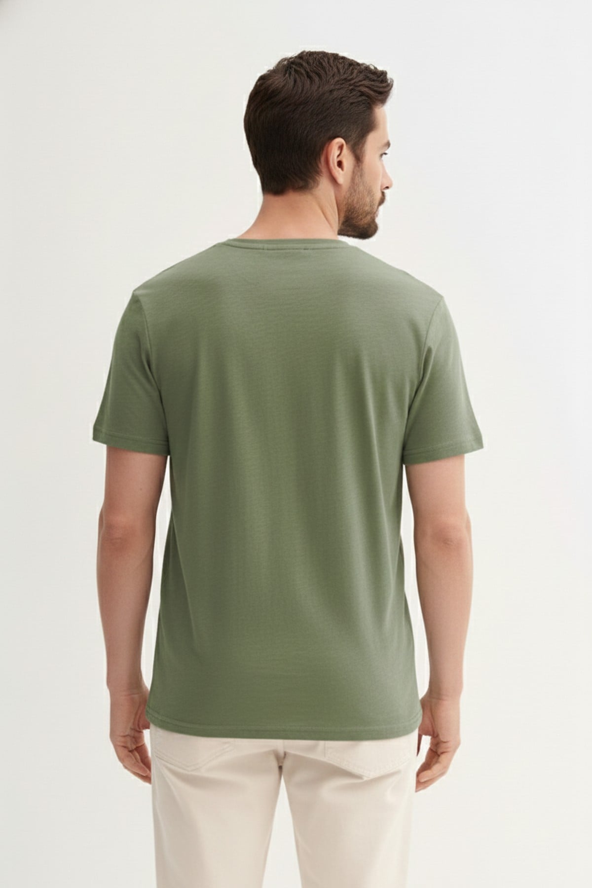 PULSE T-SHIRT PRINTED T-SHIRT SOLUK YEŞİL  MAN T-SHIRT PULSE T-SHIRTPULSE T-SHIRT