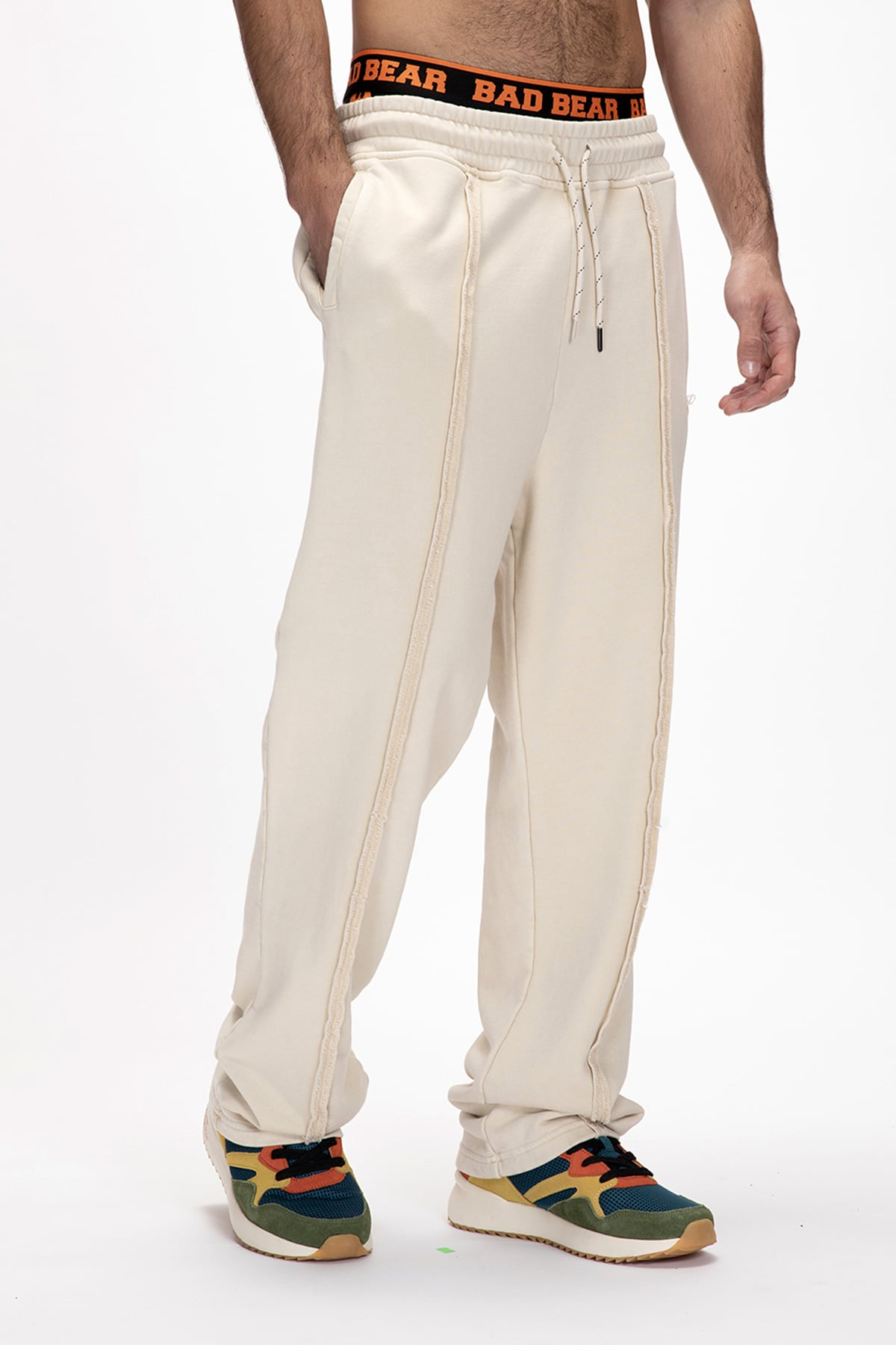 Vex Bej Erkek Sweatpants Eşofman Altı