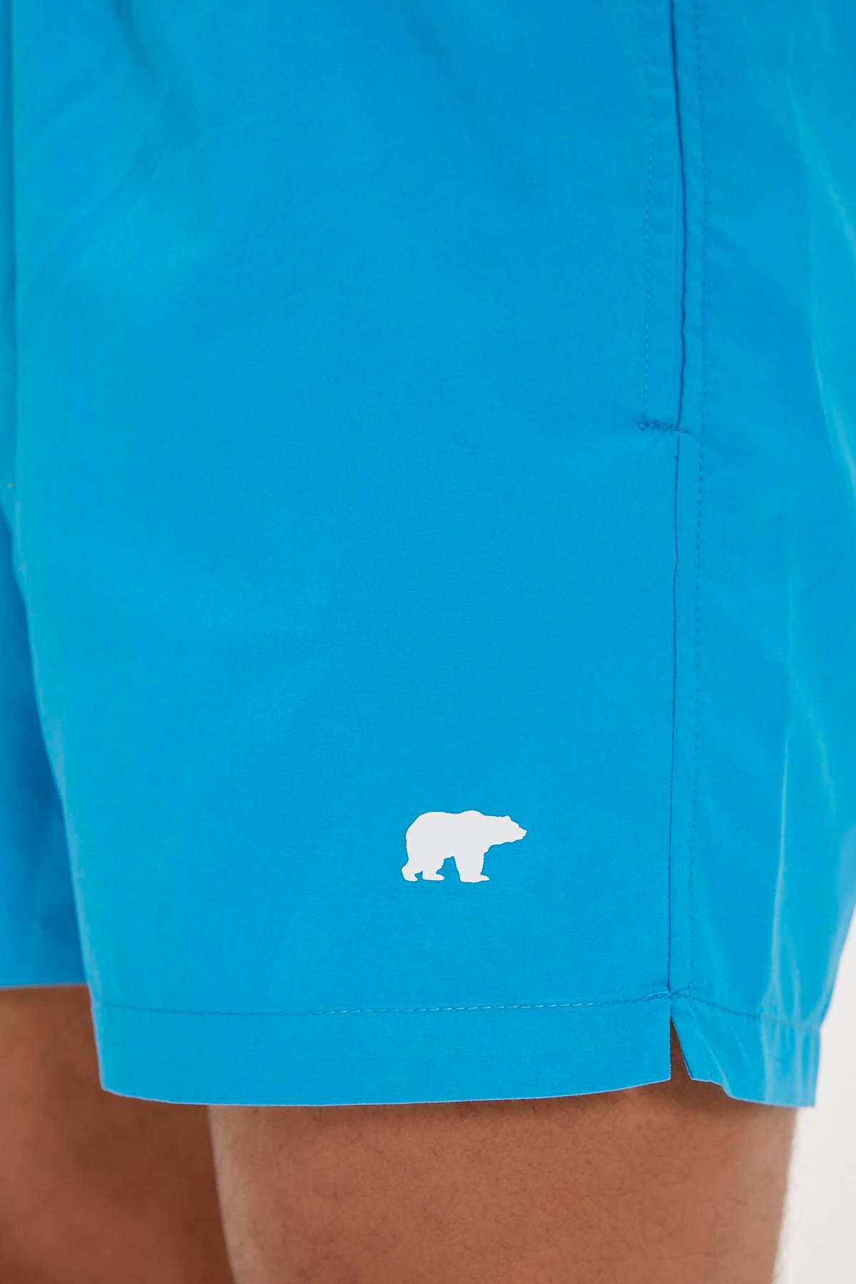 Chameleon Suda Renk Değiştiren Mavi Erkek Deniz Şortu