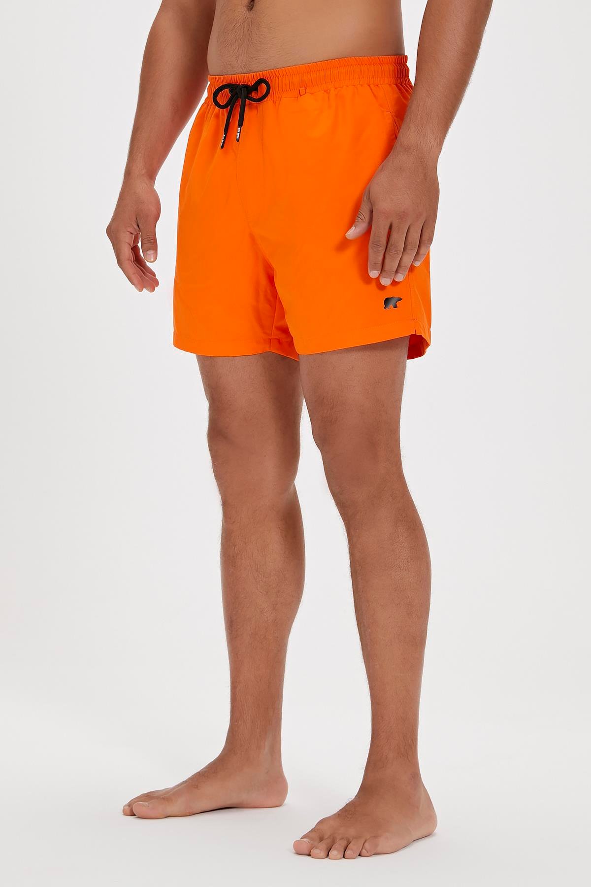 Chameleon Suda Renk Değiştiren Turuncu Erkek Deniz Şortu