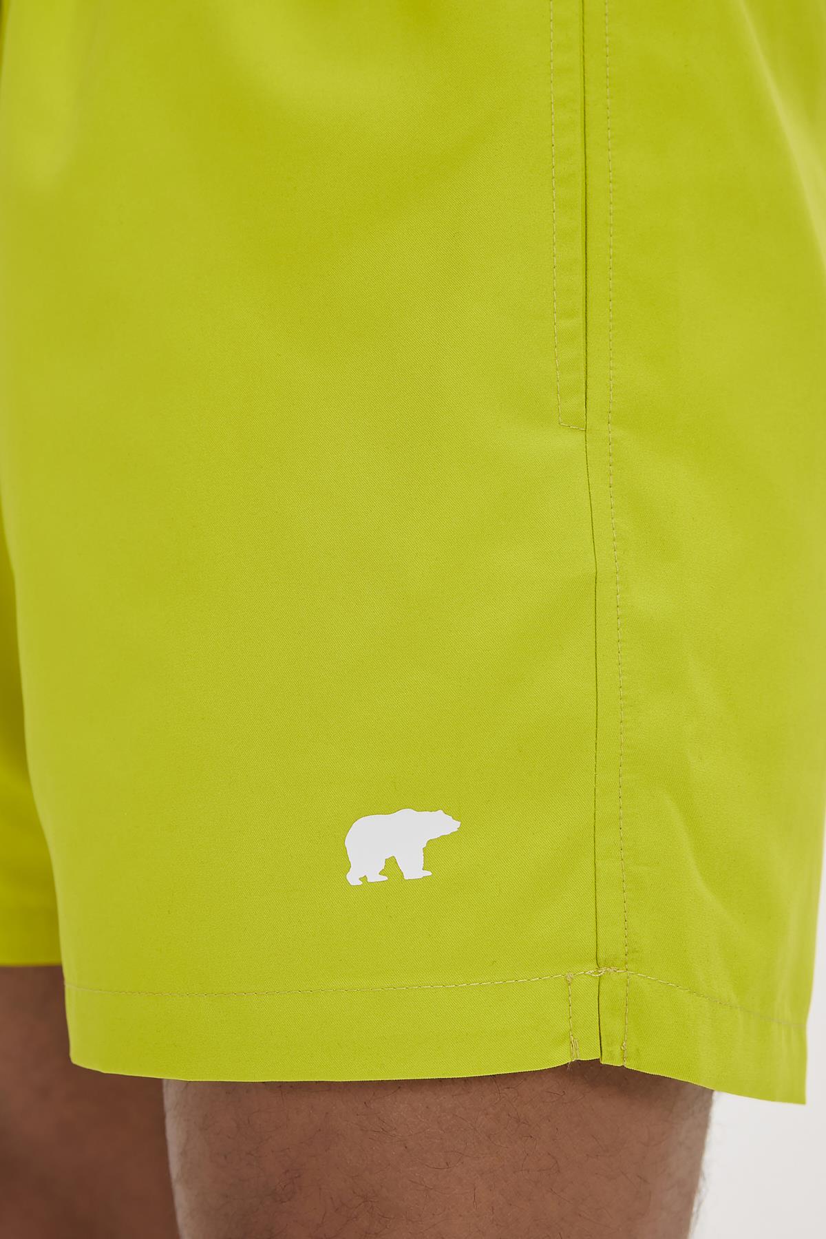 Chameleon Suda Renk Değiştiren Yeşil Erkek Deniz Şortu