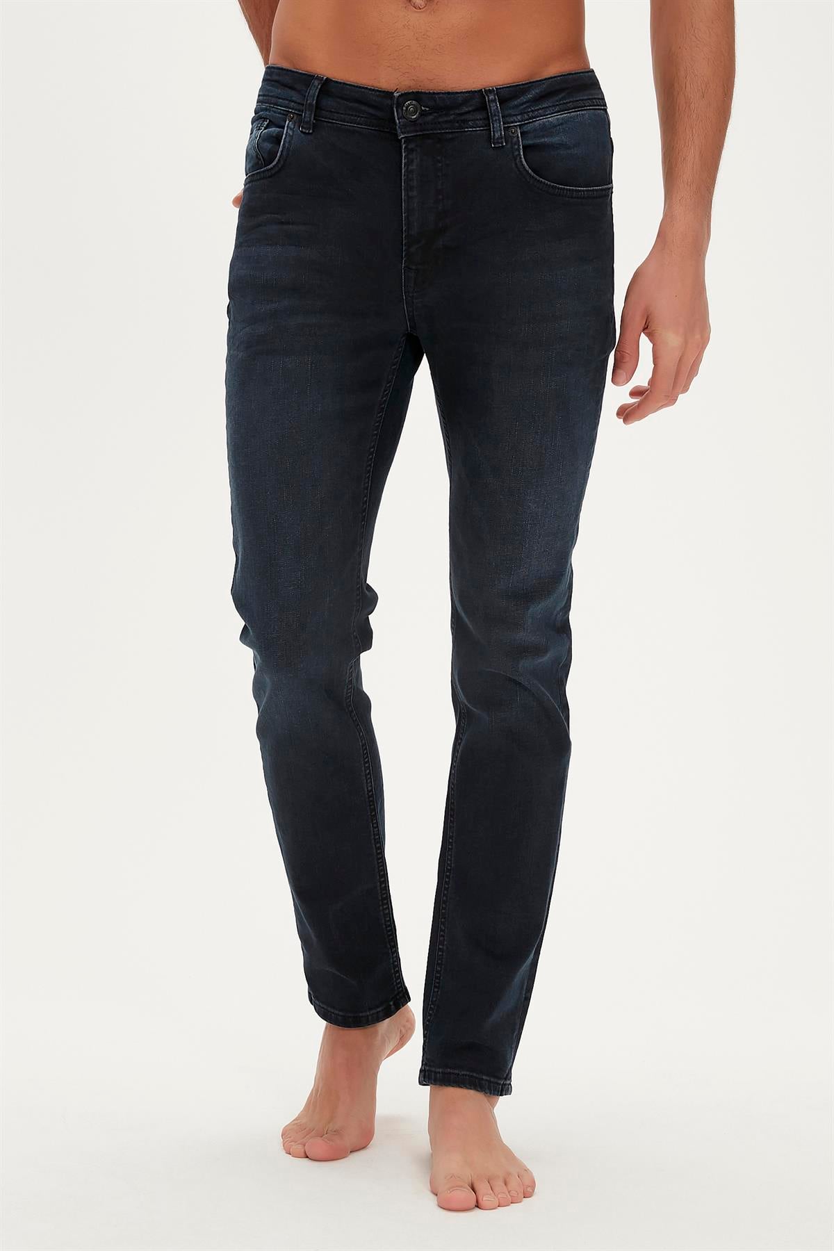 Dante Navy Blue Mens Jeans
