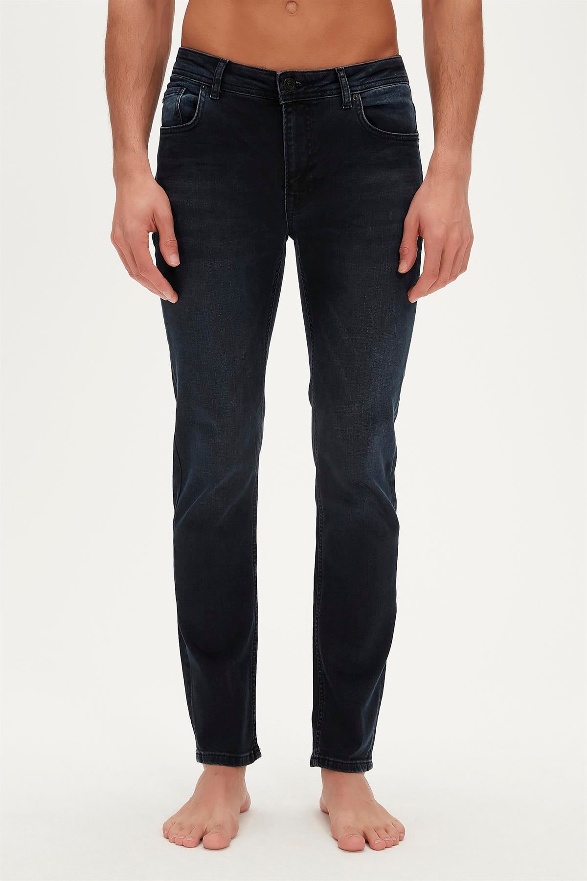 Dante Navy Blue Mens Jeans