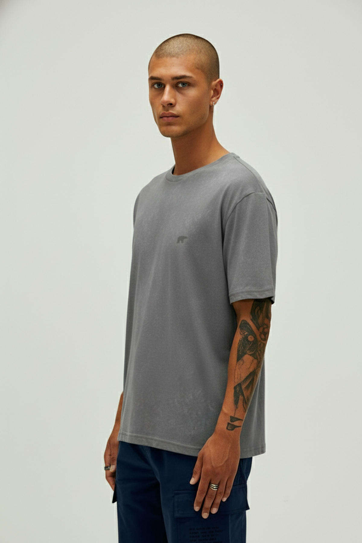 Garment Asfalt Basic Erkek Tişört
