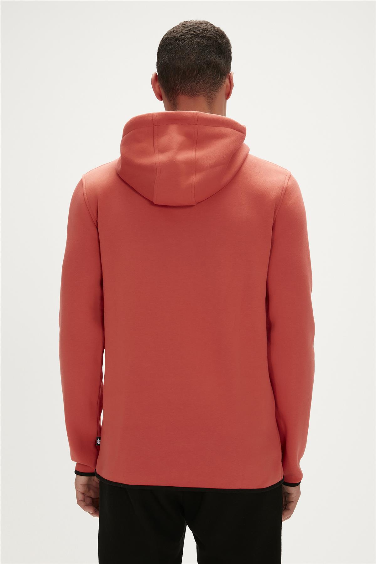 Defence Ginger Mens Half-Zip Hoodie