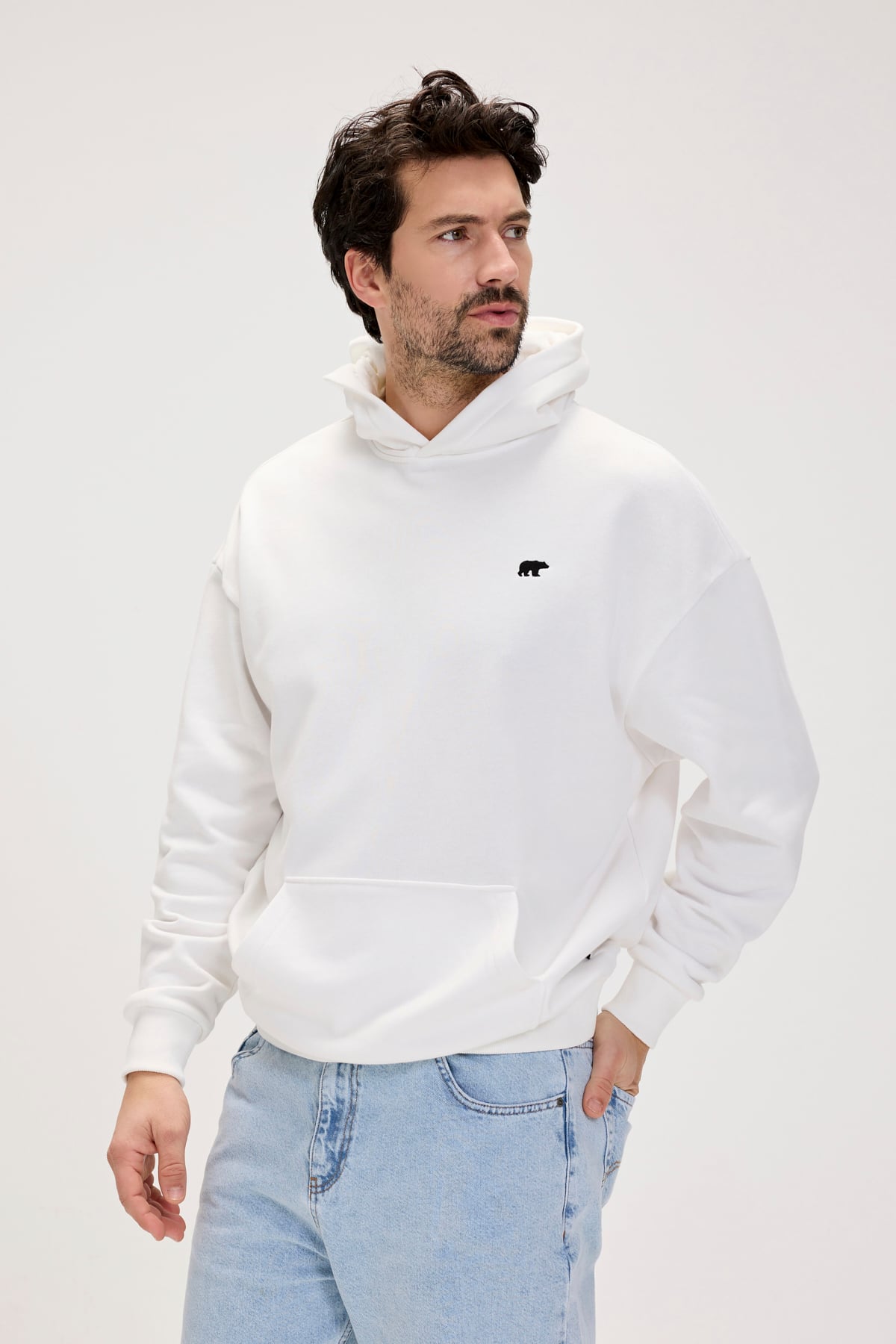 Drake Off-White Mens Oversize Hoodie