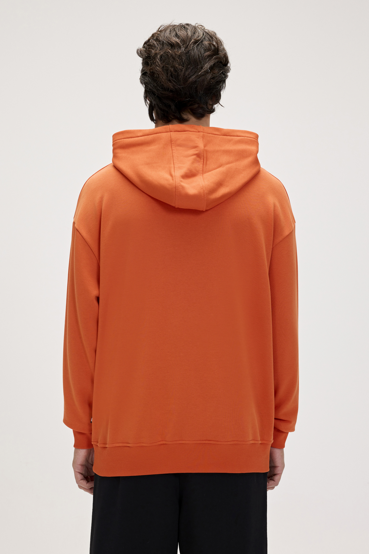 Drake Orange Mens Oversize Hoodie