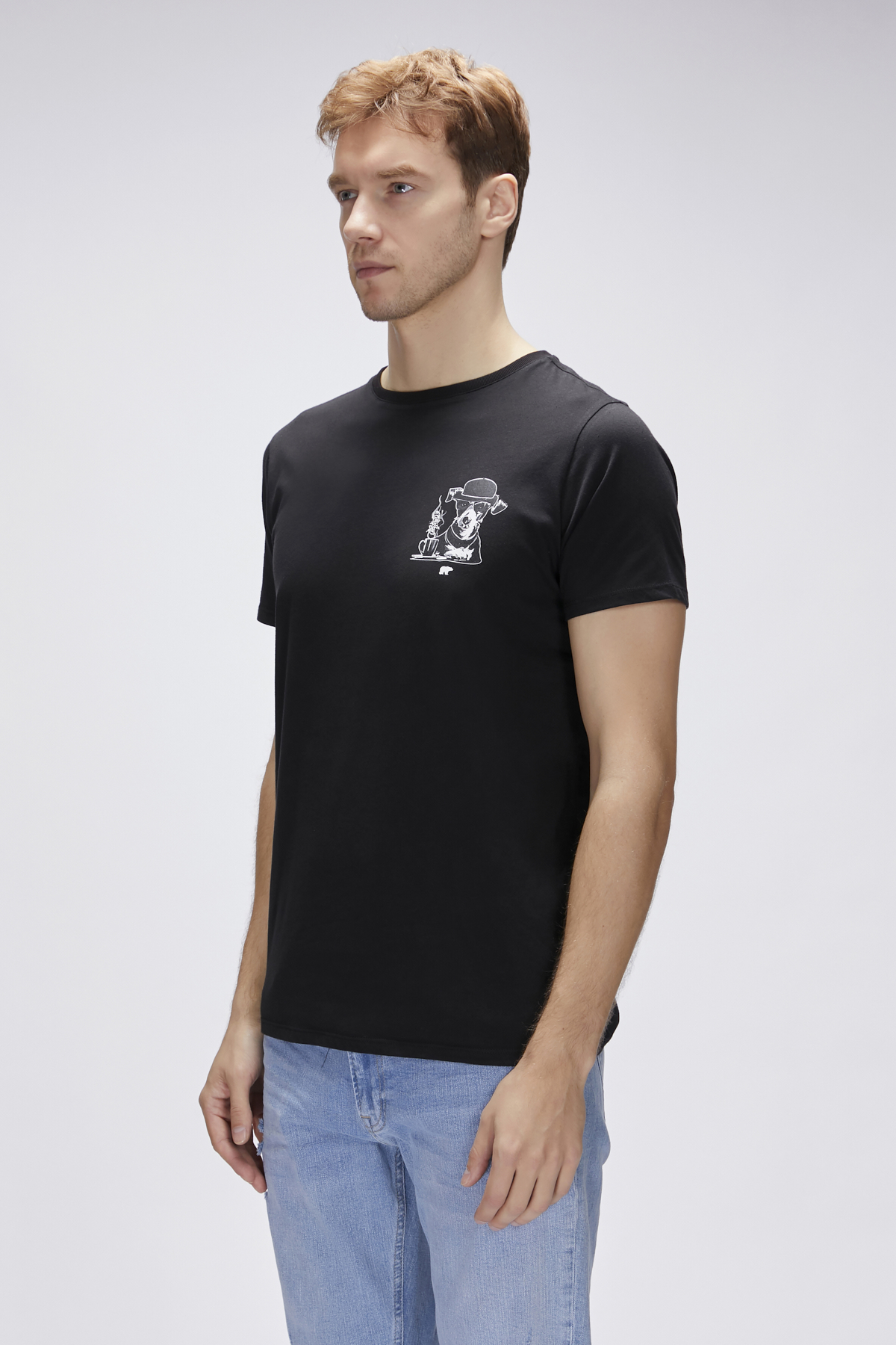 Duggie Night Mens Printed T-Shirt