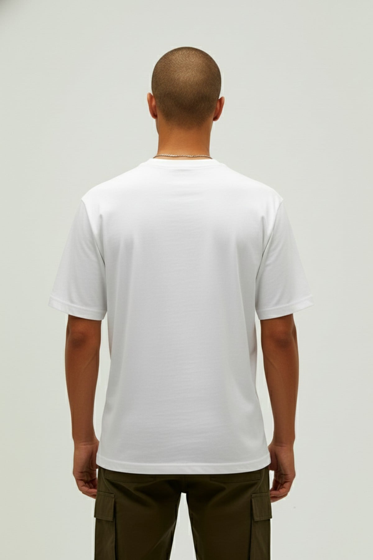 Culture Icon Beyaz Erkek Baskılı Tişört