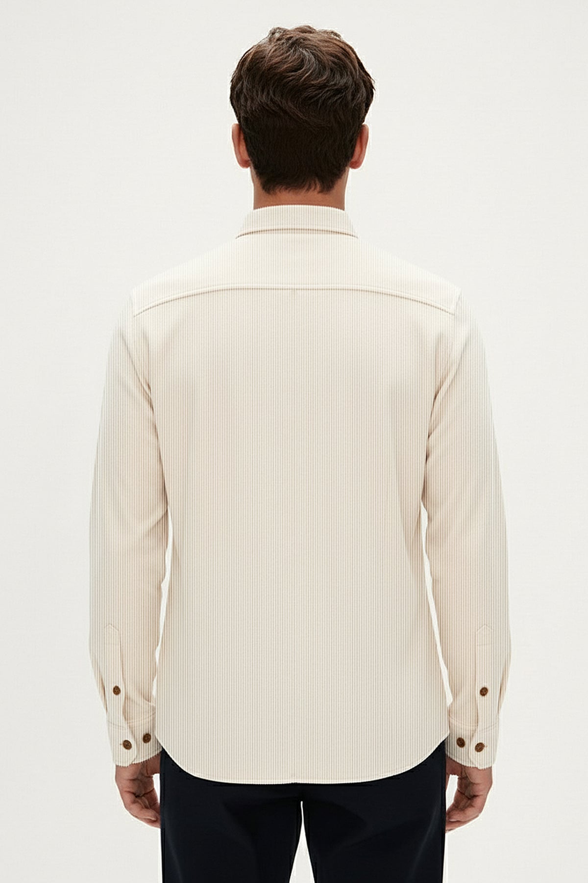 FRUITY SHIRT BASIC SHIRT BEYAZ DÜĞMELİ MAN SHIRT FRUITY SHIRTFRUITY SHIRT