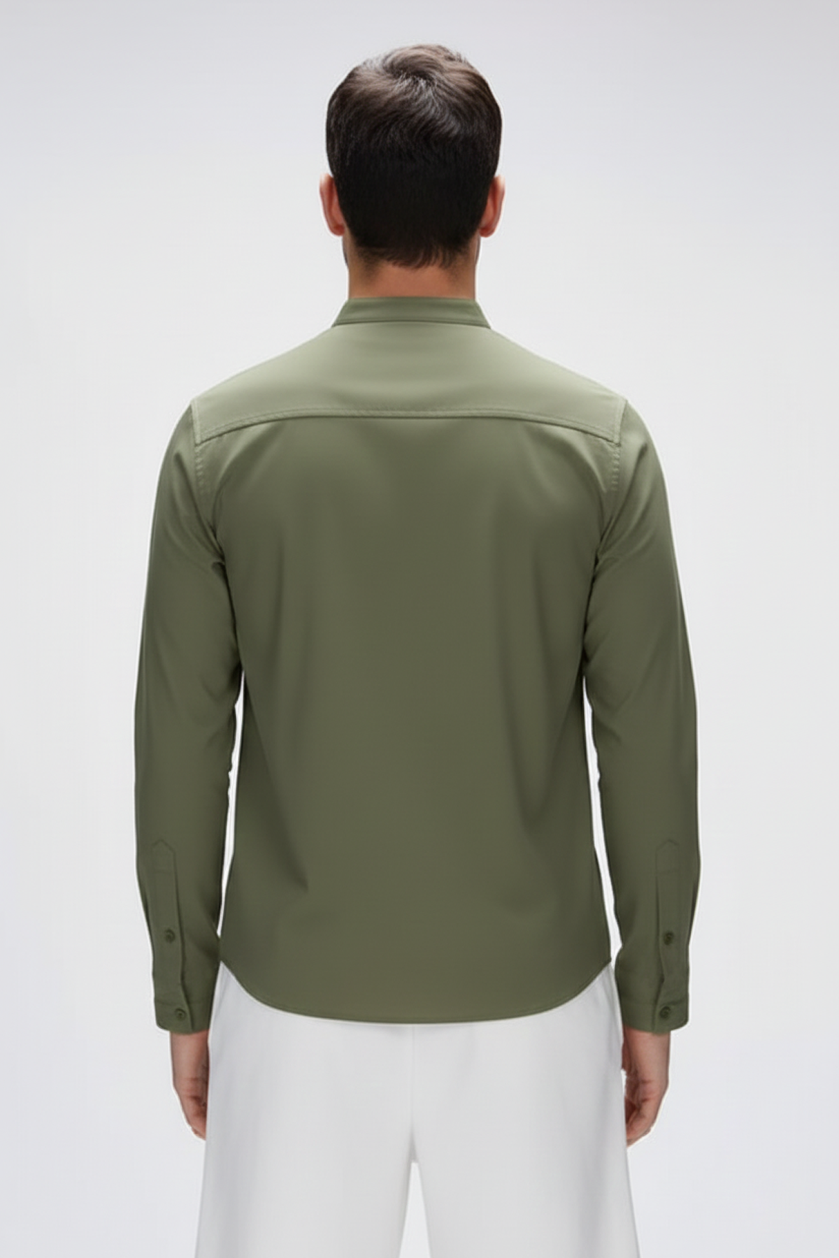 Crude Soluk Yeşil Erkek Gömlek
