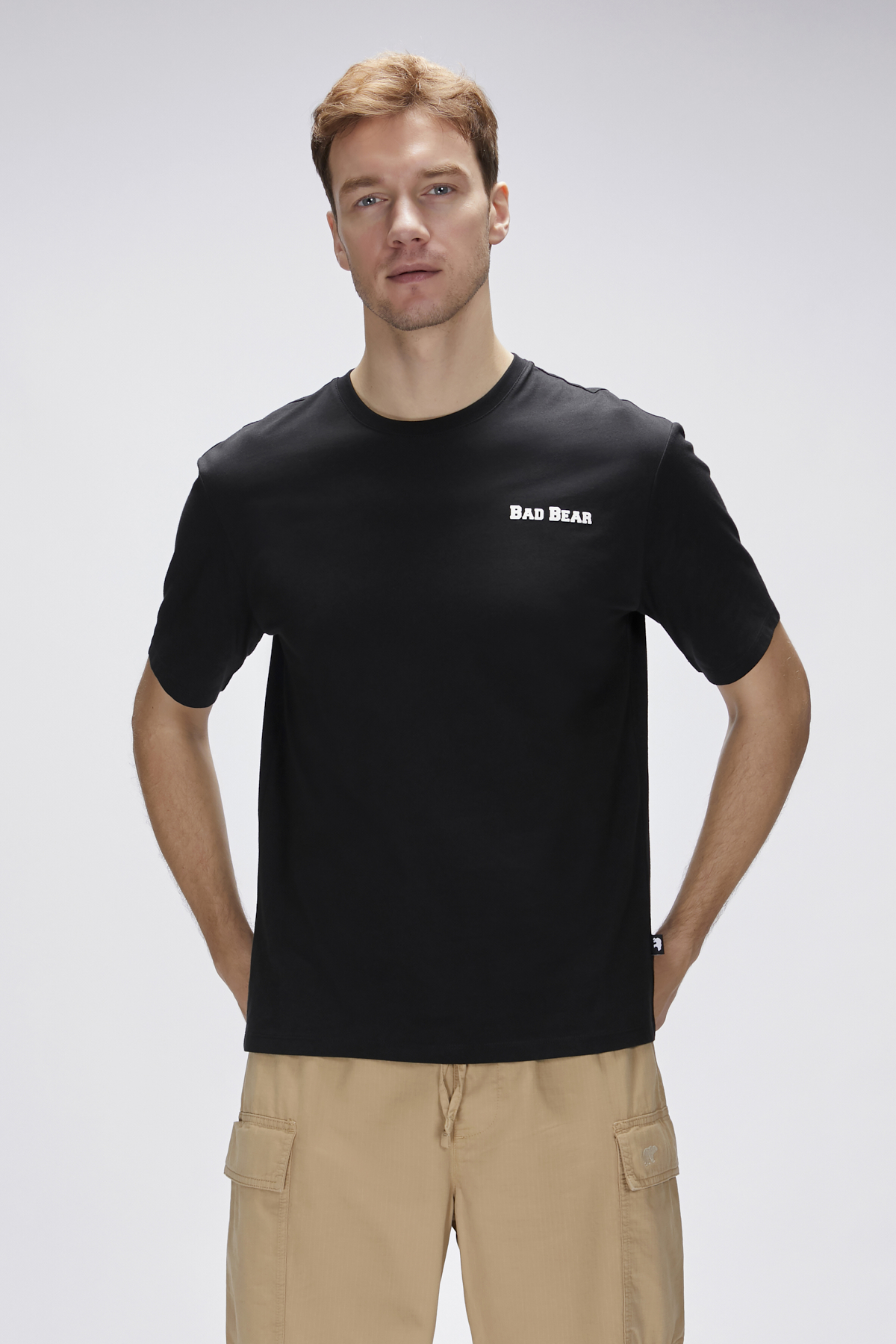 Eddy Siyah Erkek Baskılı Tişört