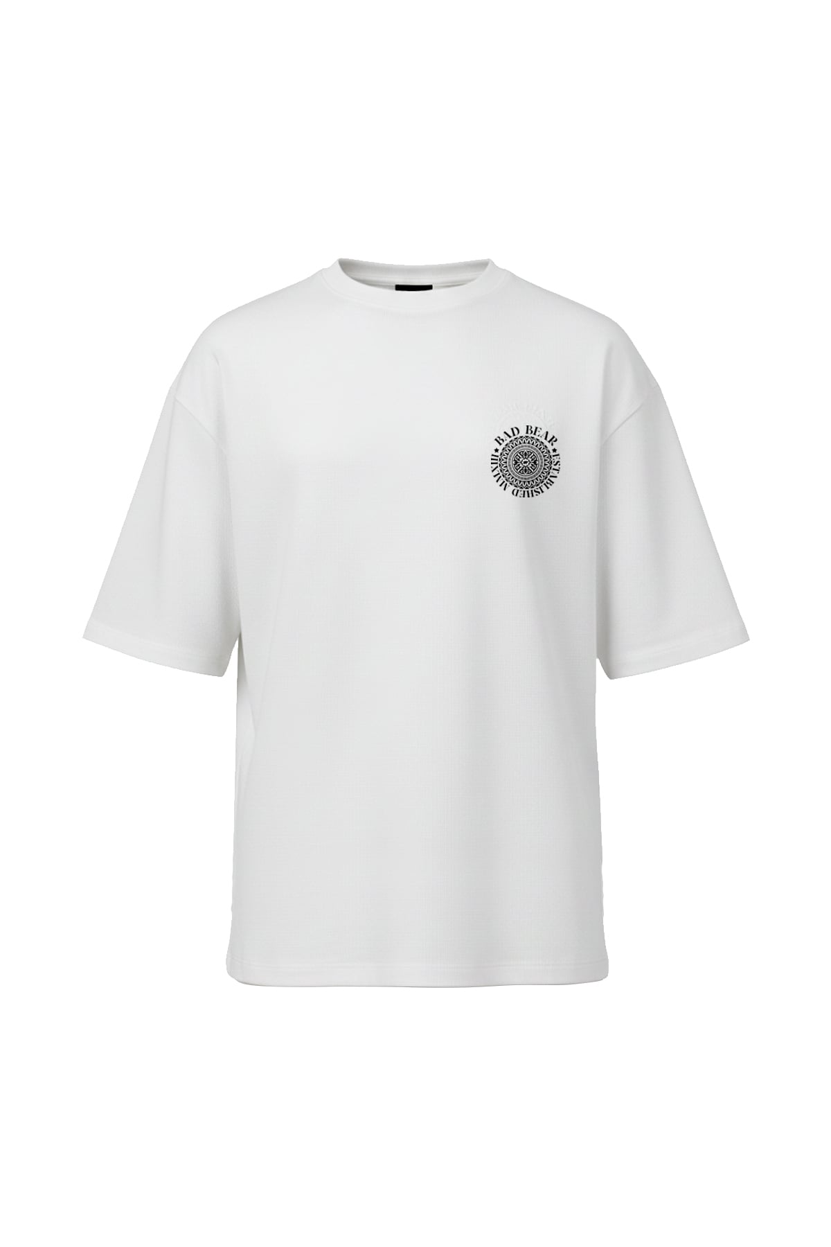 MONS T-SHIRT PRINTED T-SHIRT BEYAZ  MAN T-SHIRT MONS T-SHIRTMONS T-SHIRT