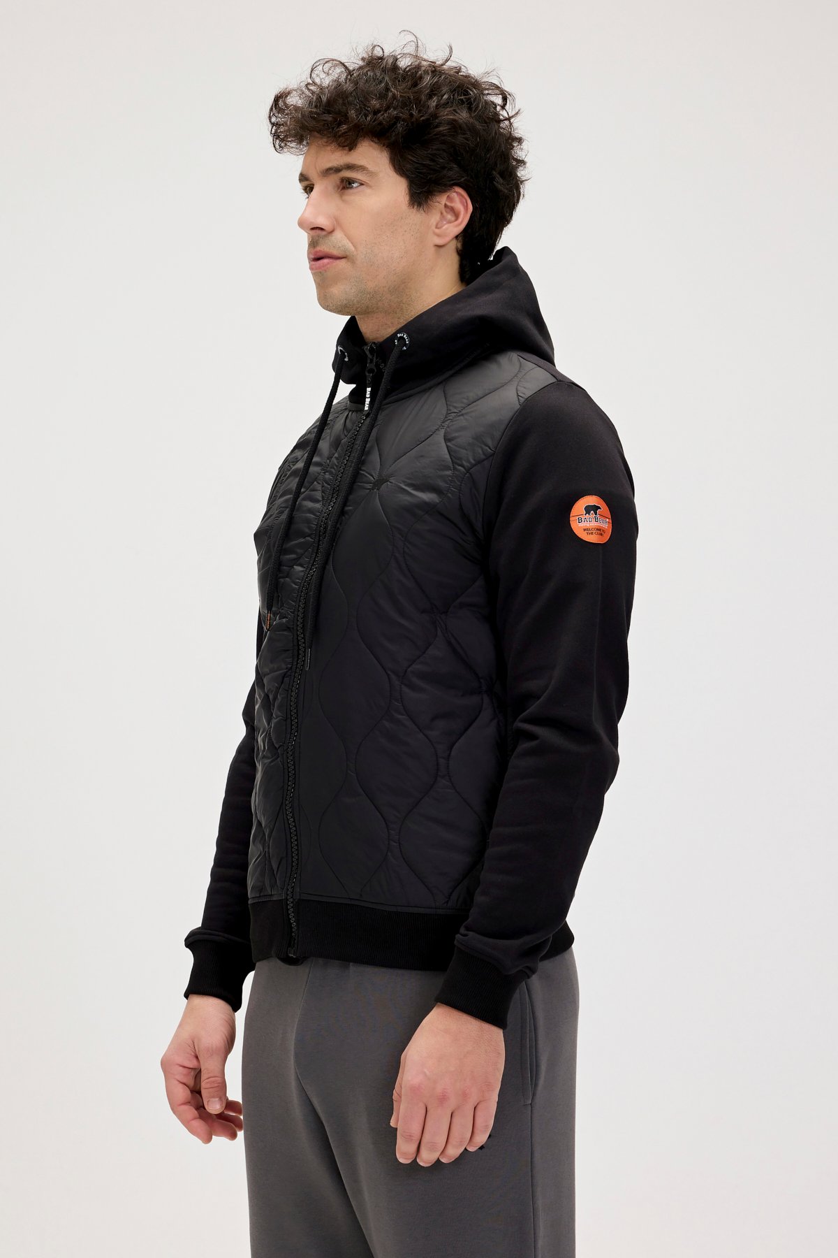 Cyrus Full-Zip Night Mens Hoodie