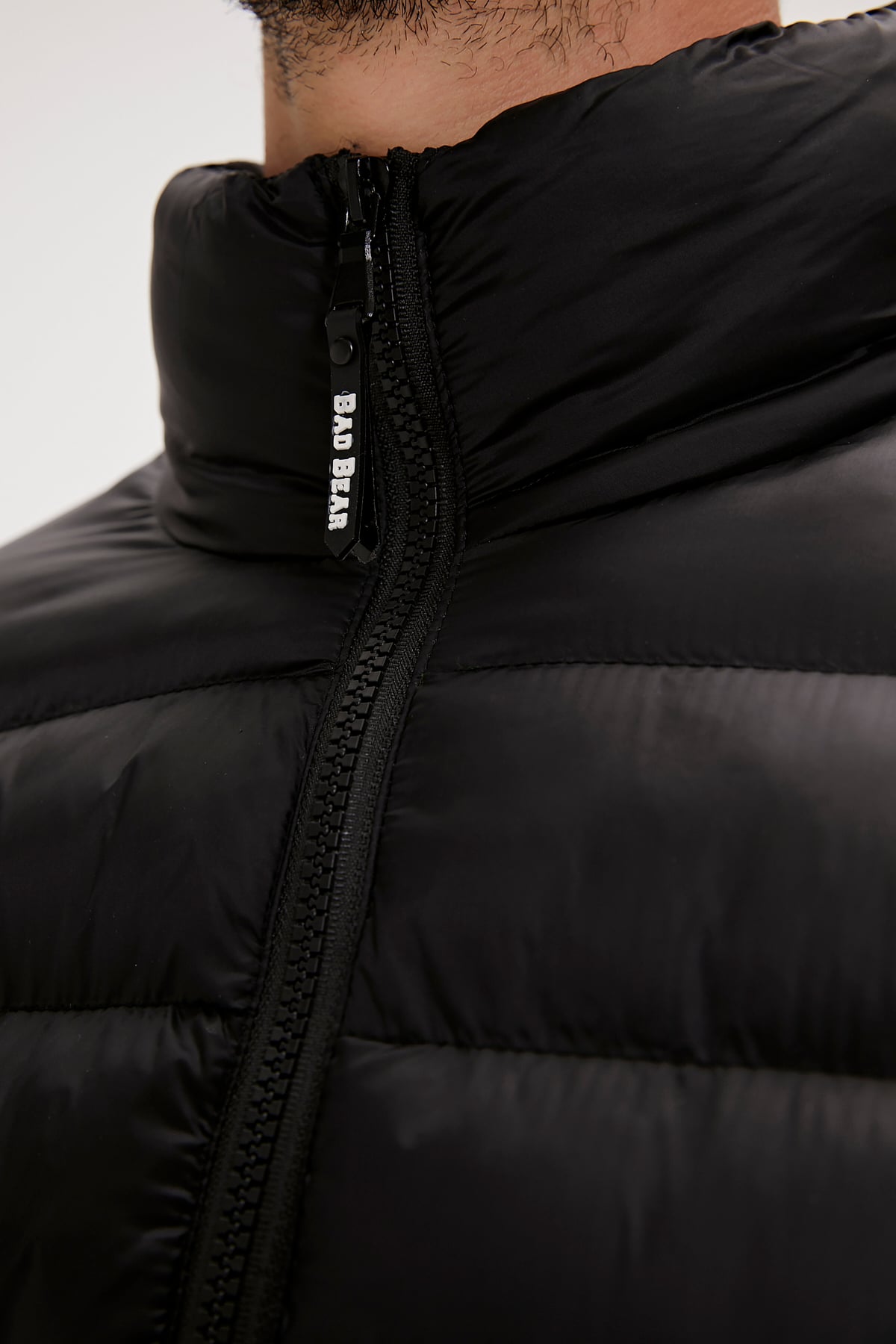 Boss Puffer Siyah Erkek Mont