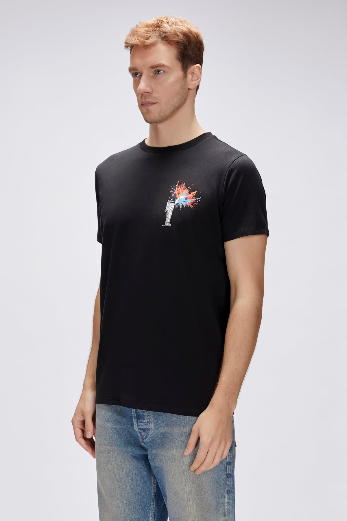 Endless Night Mens Printed T-Shirt